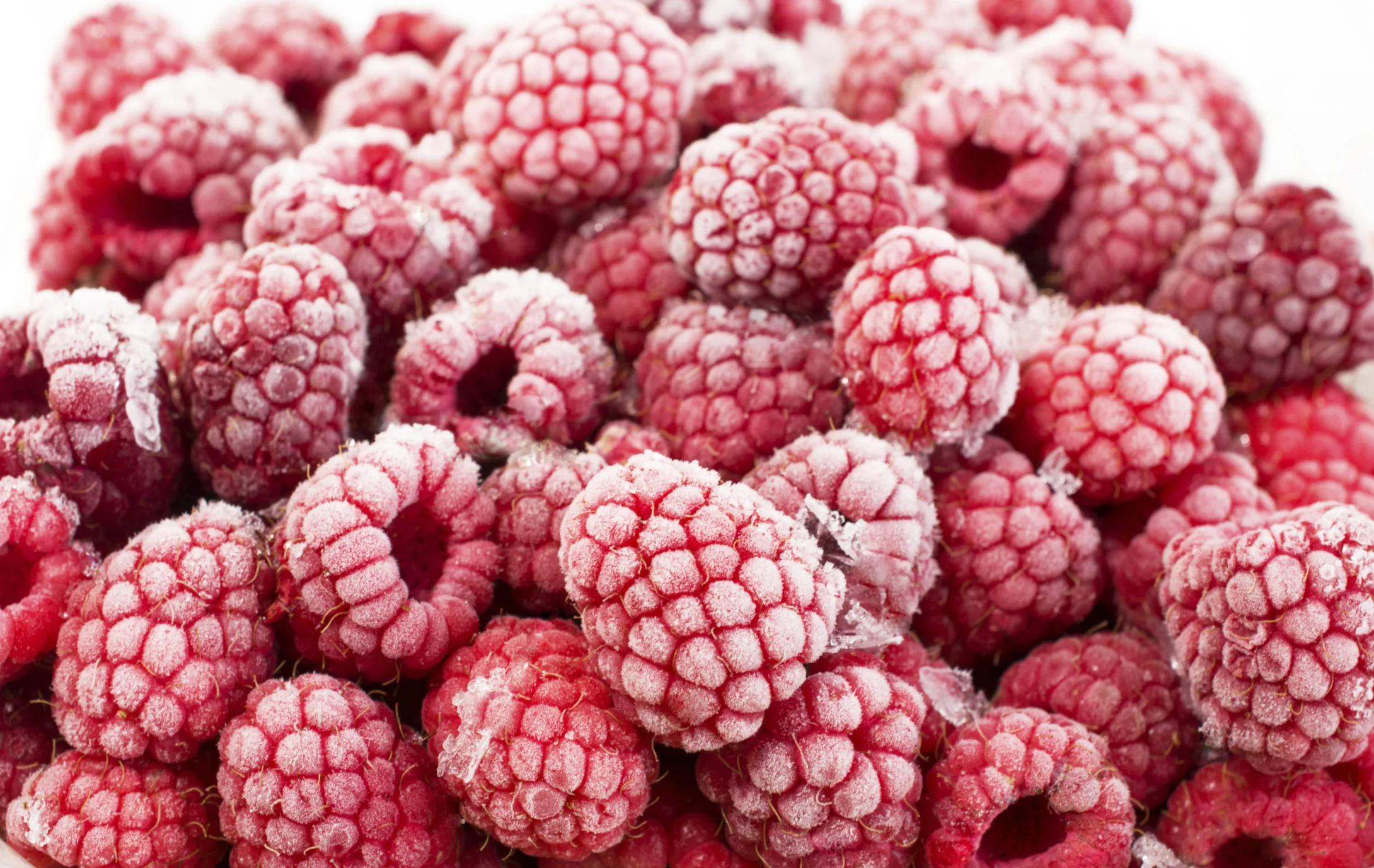 Frozen organic berries