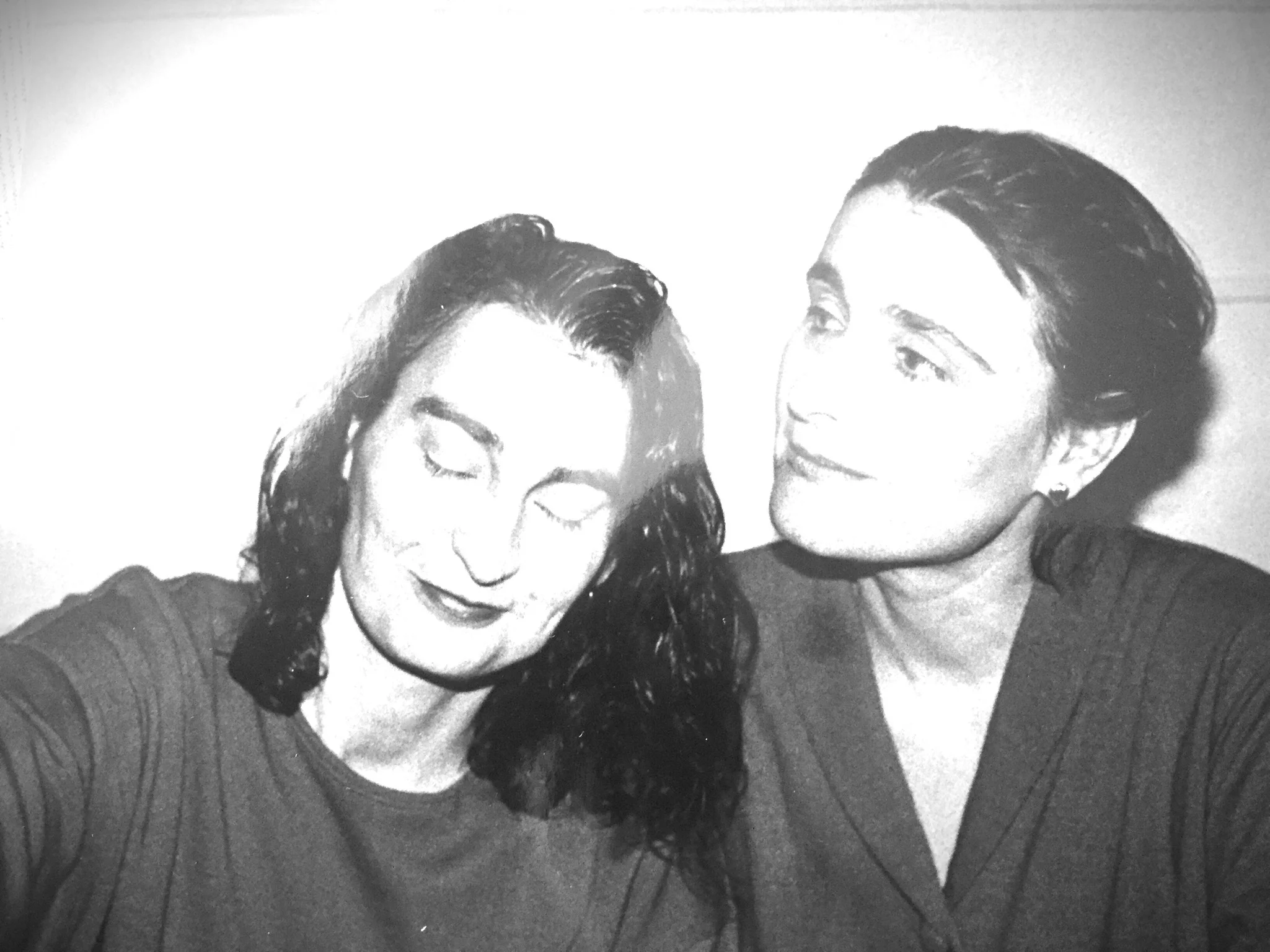 T Begley (left) and Olga Broumas (right)