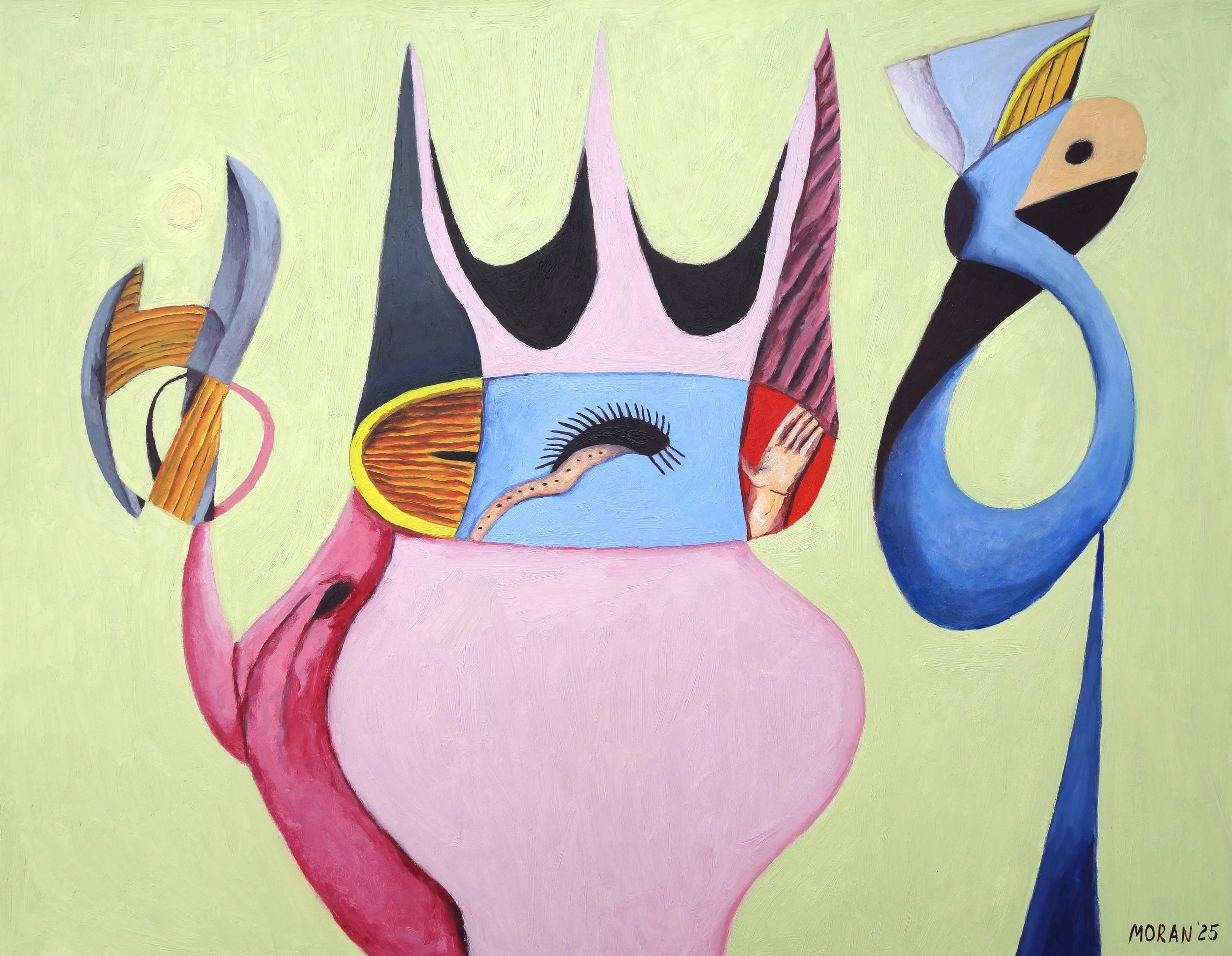 The Witching Hour

 

 Look inside this universe of new inventions. It won't hurt a bit.  Oil on panel, 16 in x 12 in 