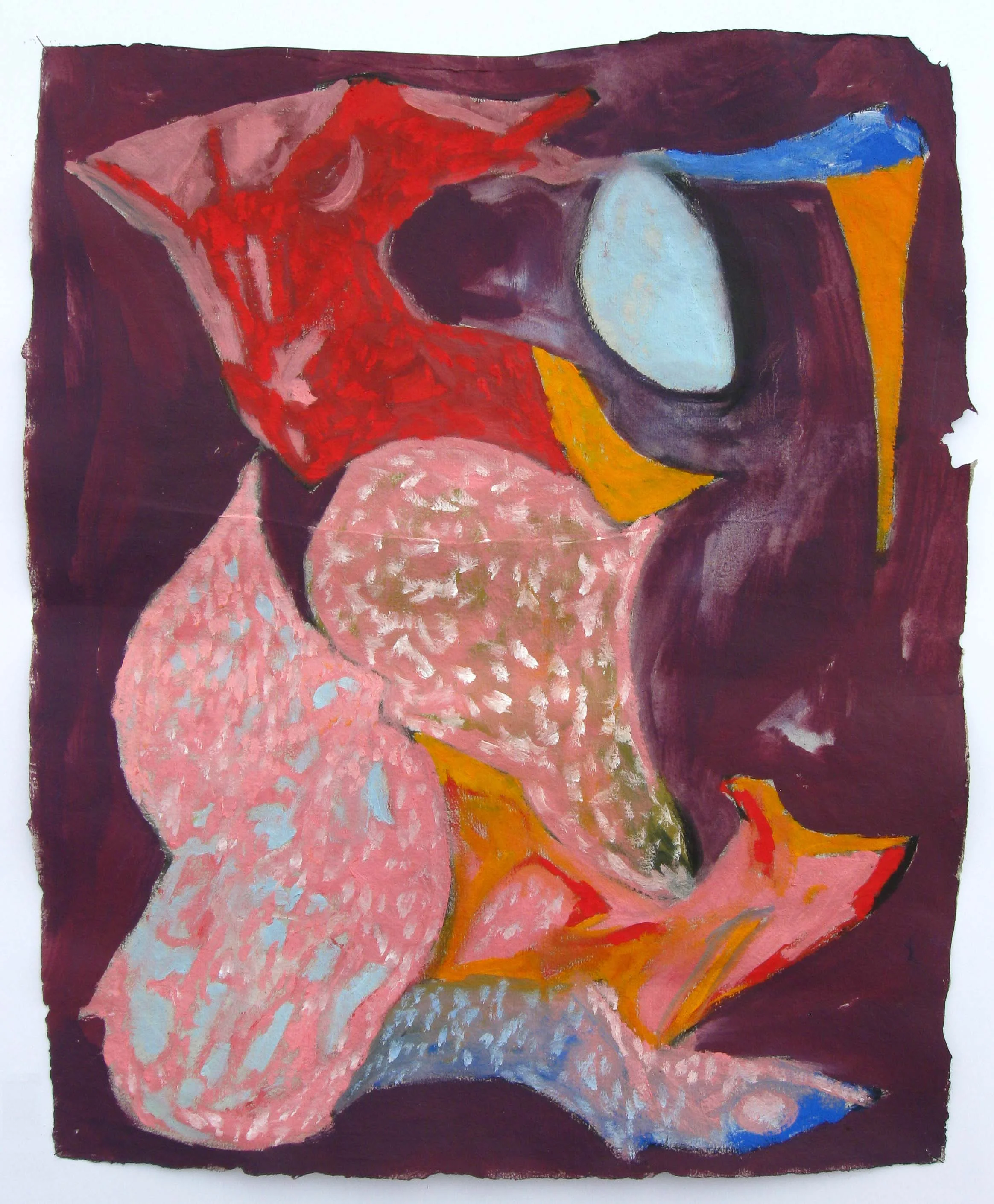 Creatures on Paper - Dangling Orange Beak