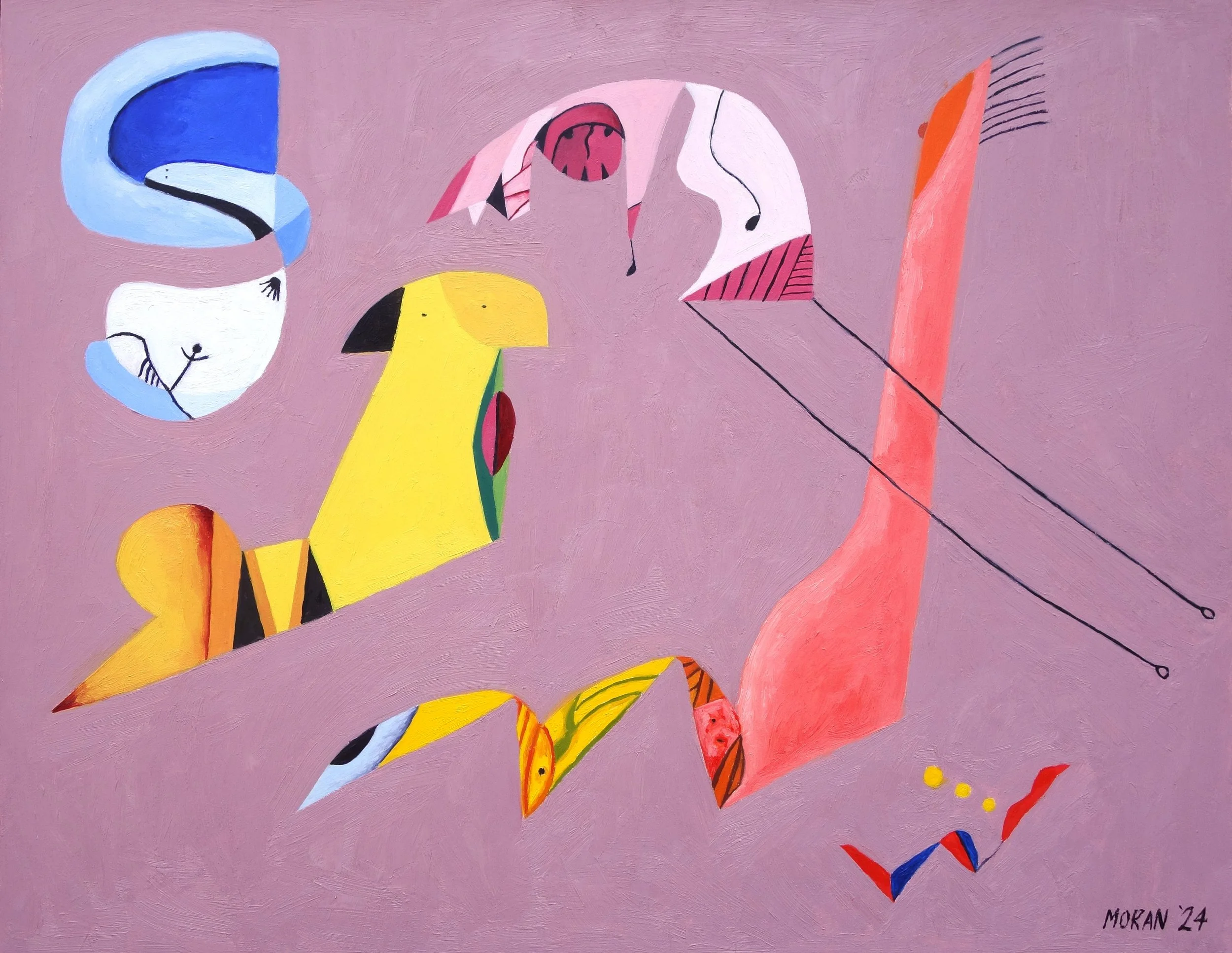 Evolution

 

 Puppets are dancing the universe, waiting for something to happen.  Oil on masonite, 14 in x 18 in 