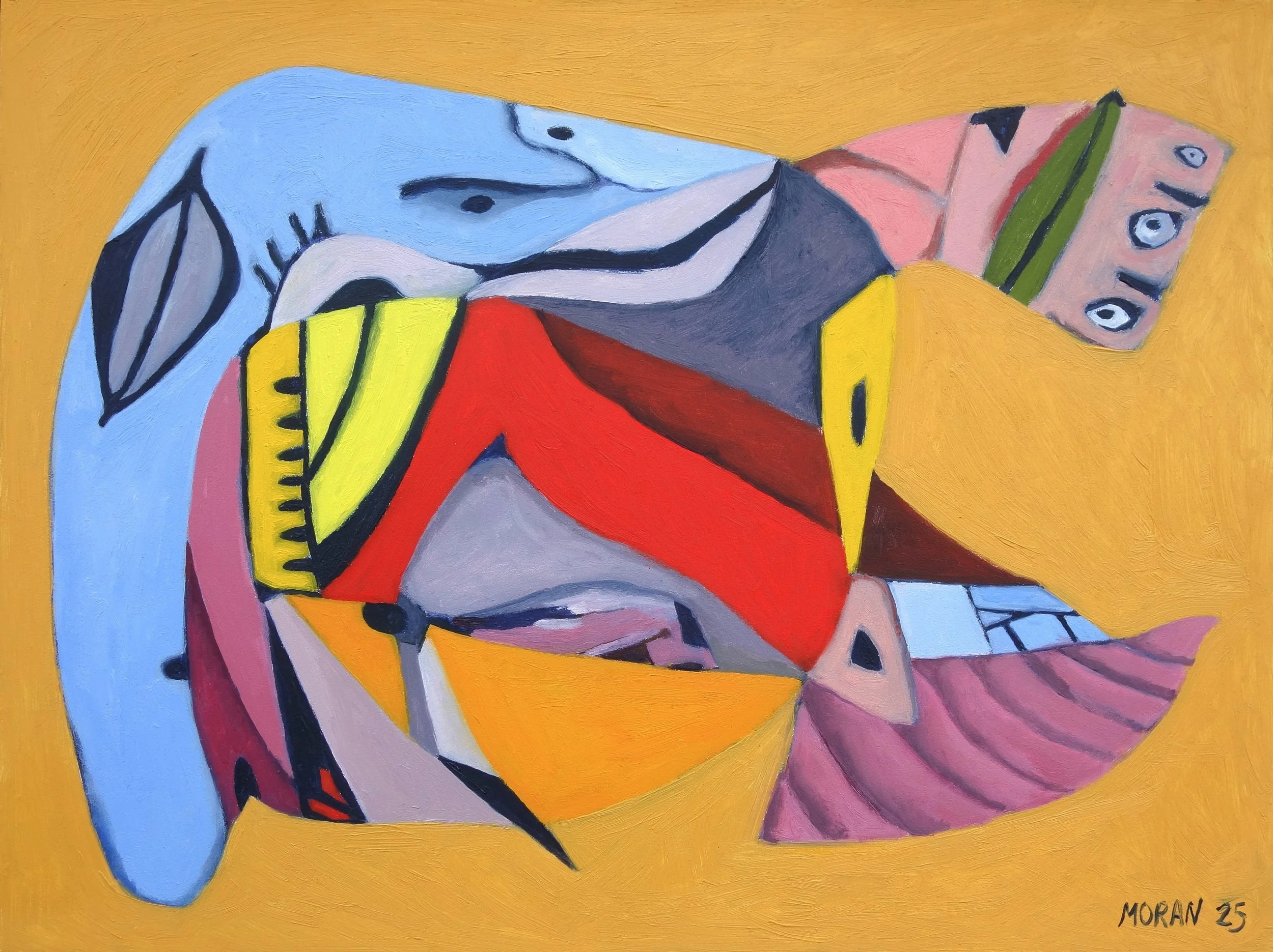 Cold Sleep

 

 Wandering off a beaten path, you look back at us with curiosity, your body full of stories.  Oil on masonite, 12 in x 16 in 