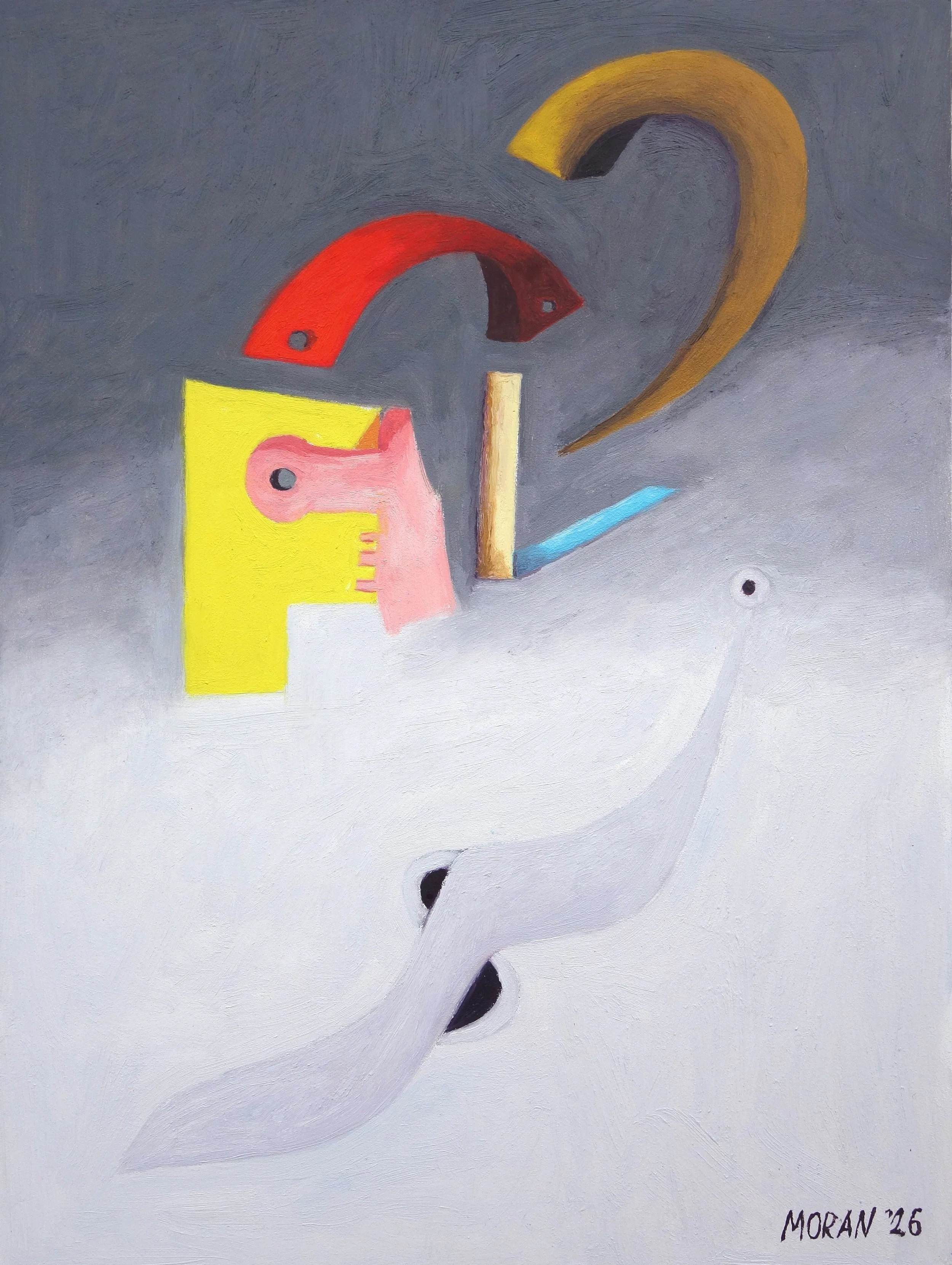 The Birth of Imagination
  
 
The dead will return
to life, promising new forms
and strange adventures.
  
Oil on panel, 9 in x 12 in