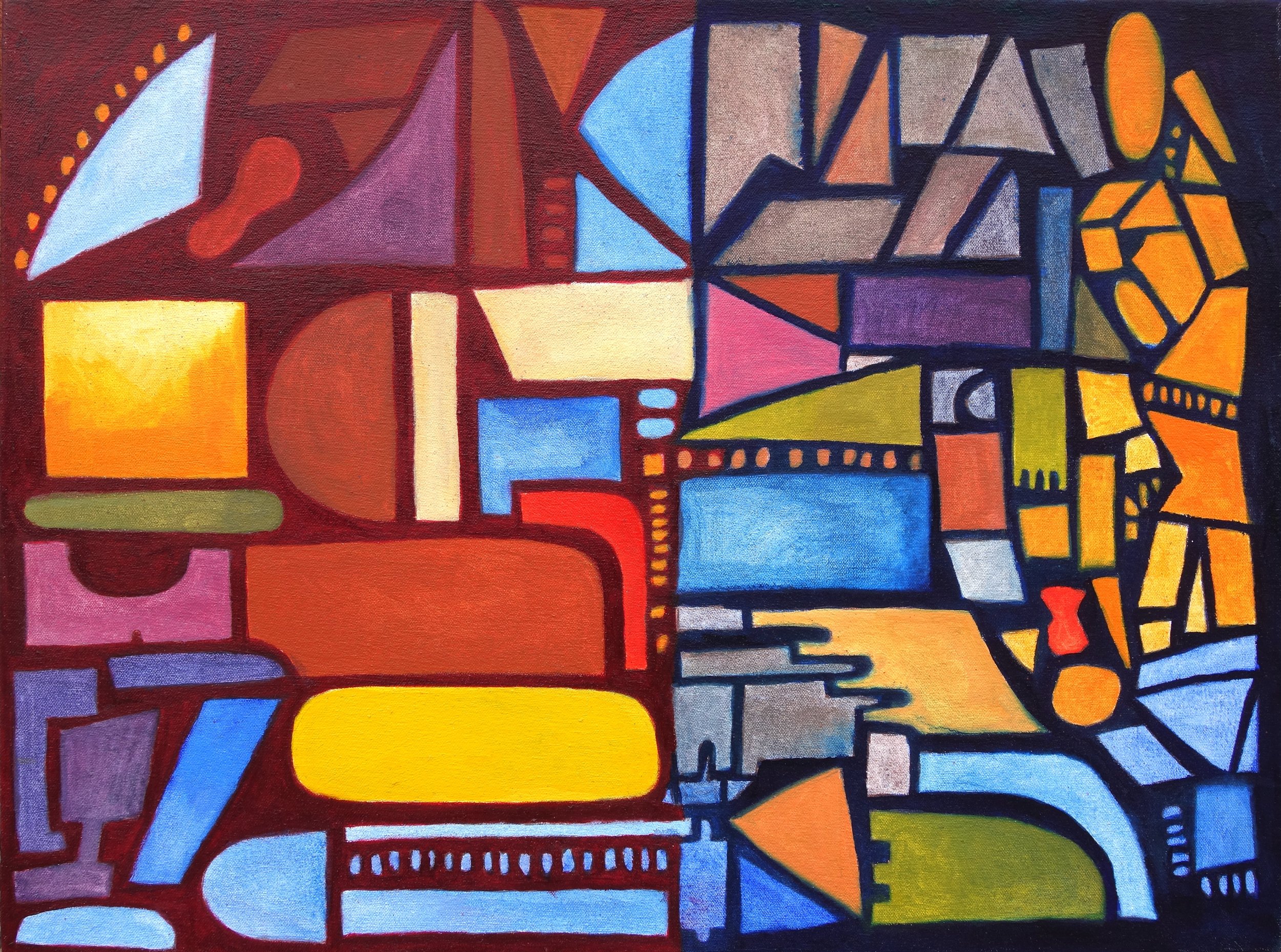 Birmingham Breakdown #1

 

 Night in the city. A jam of puzzle pieces that will never fit.  18 in x 24 in, oil on canvas 