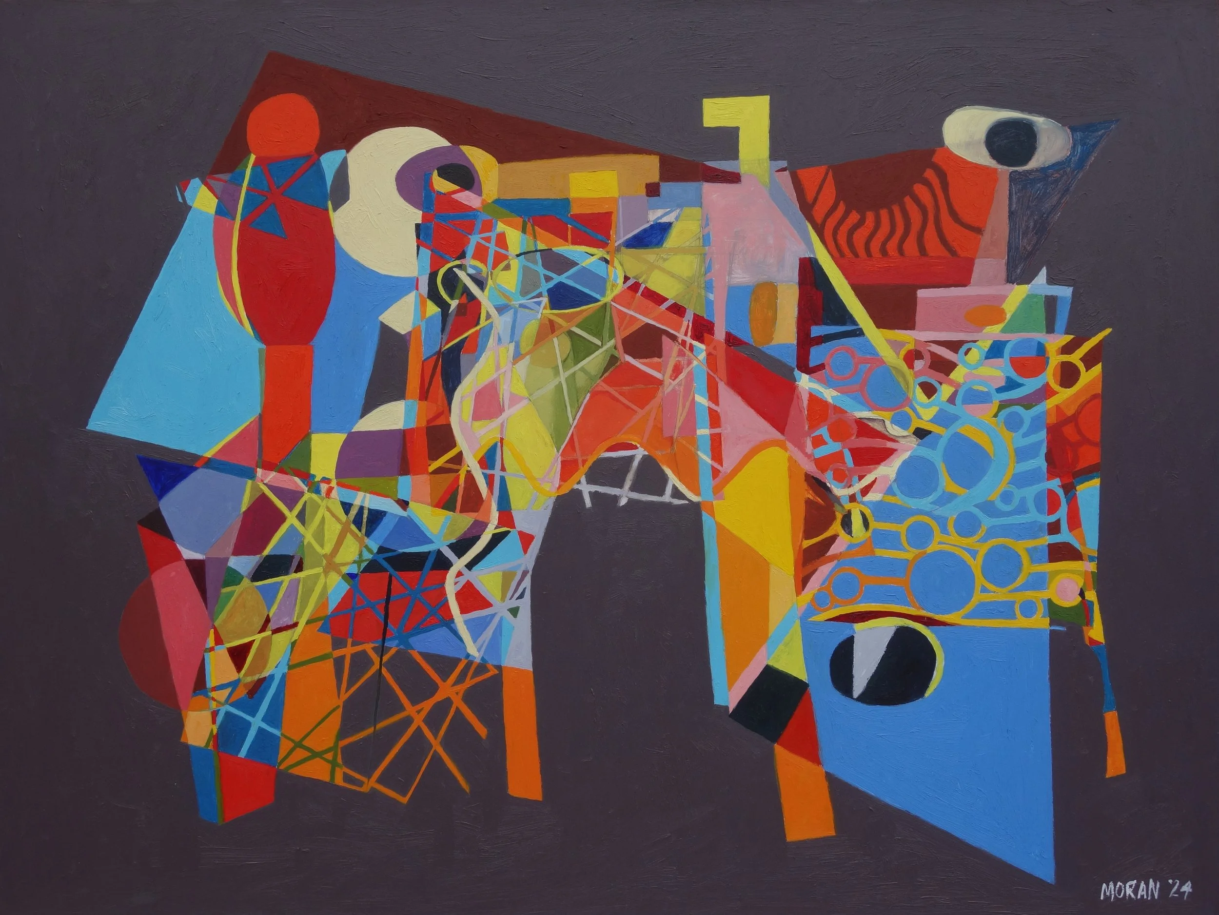 The Severed Fantasy

 

 All paths lead to nowhere that is somewhere waiting to be found.  Oil on masonite, 24 in x 18 in 