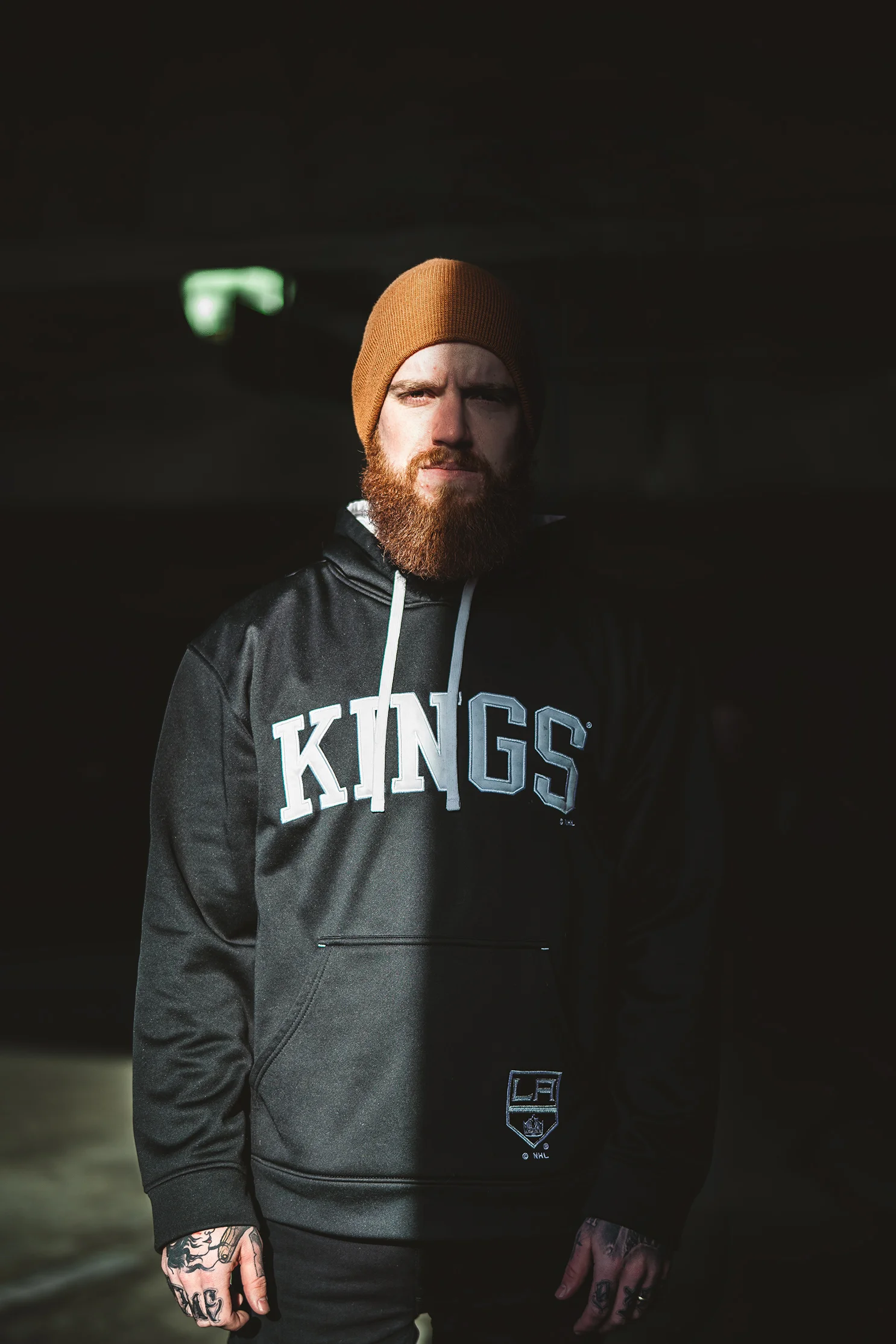 Bryce Paul, bass player for In Flames, Ventura, California