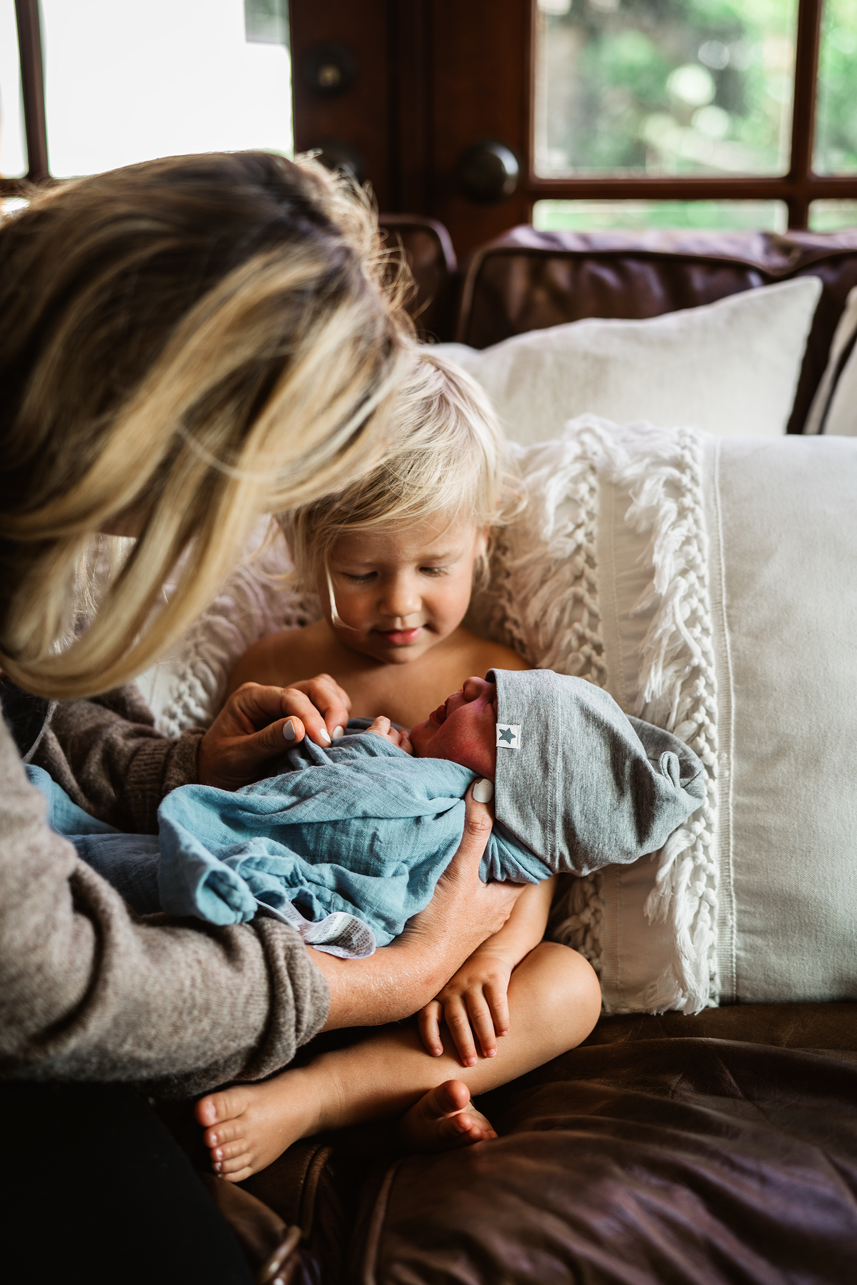 Malibu Welcome Home and Birth Session