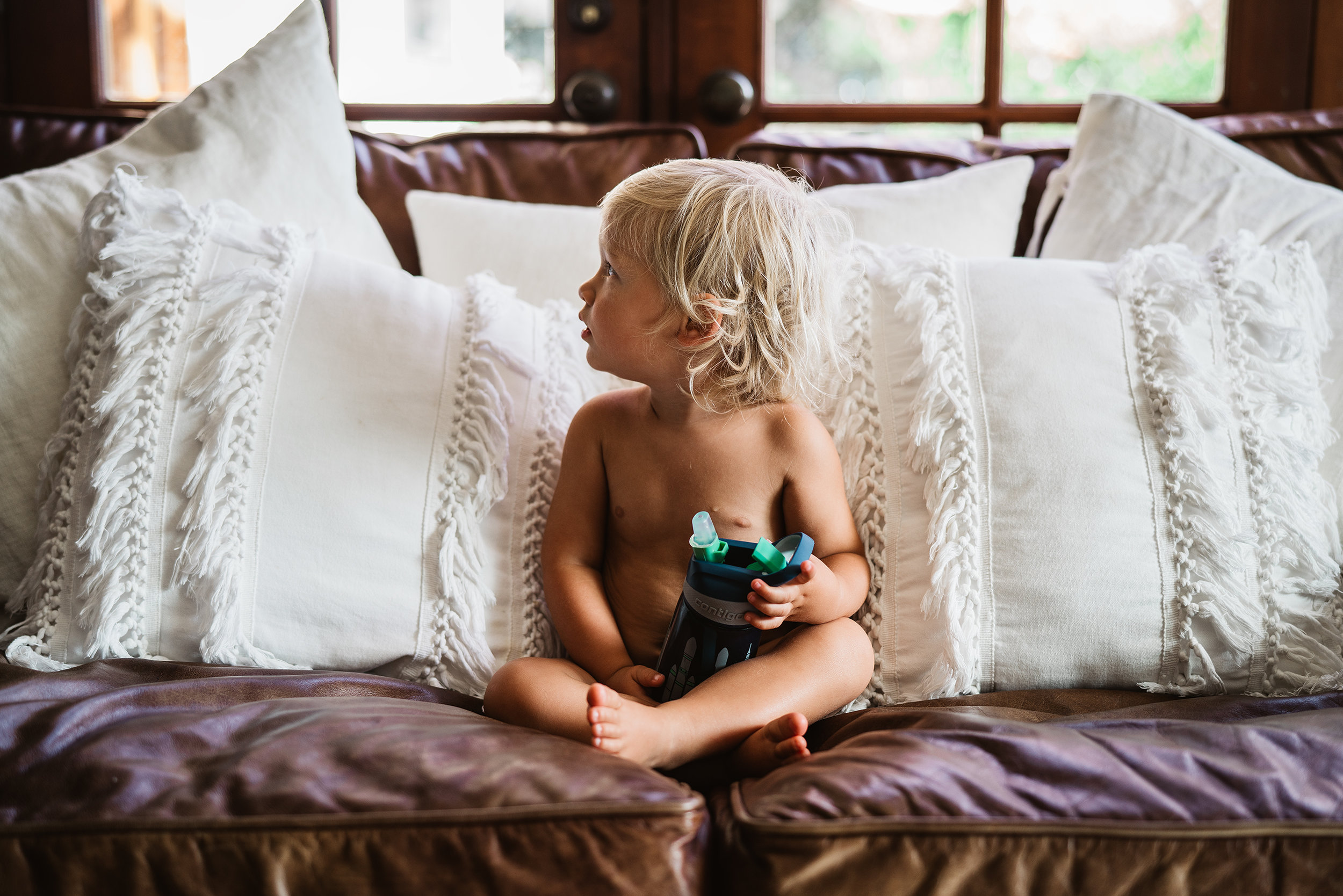 Malibu Welcome Home and Birth Session