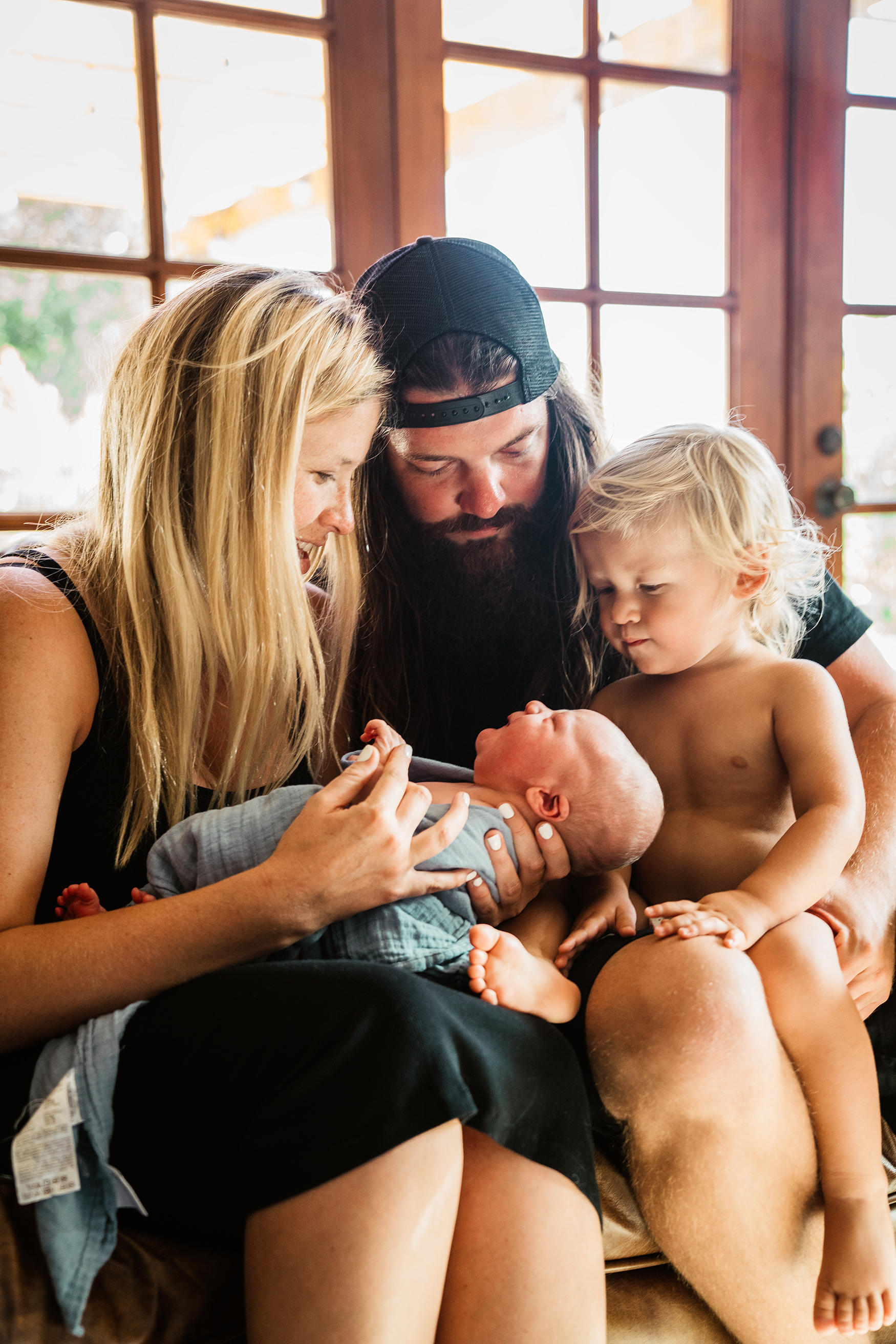 Malibu Welcome Home and Birth Session