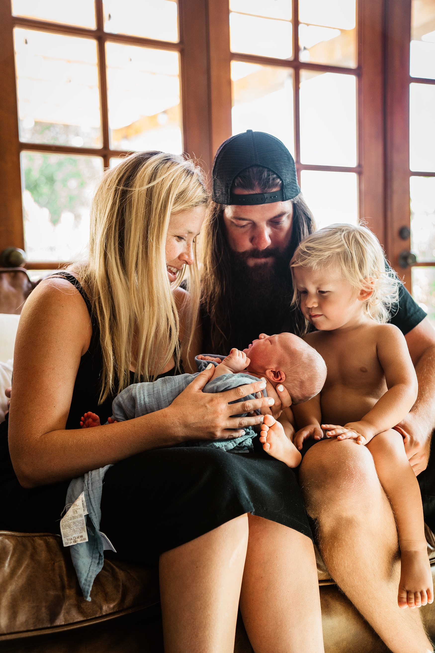 Malibu Welcome Home and Birth Session