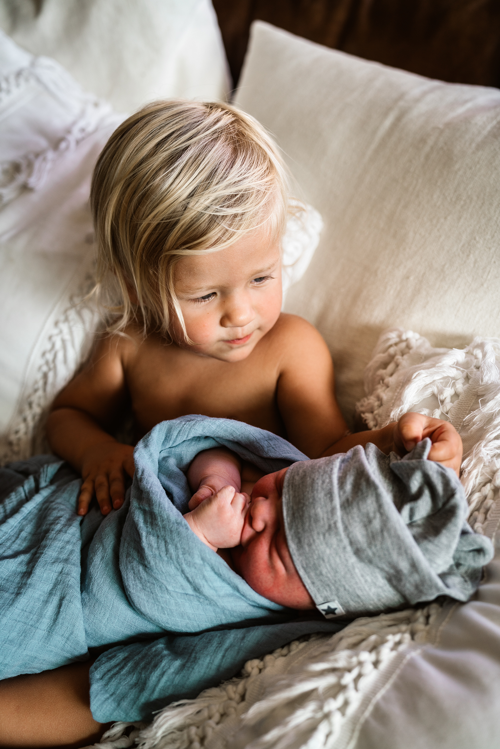 Malibu Welcome Home and Birth Session