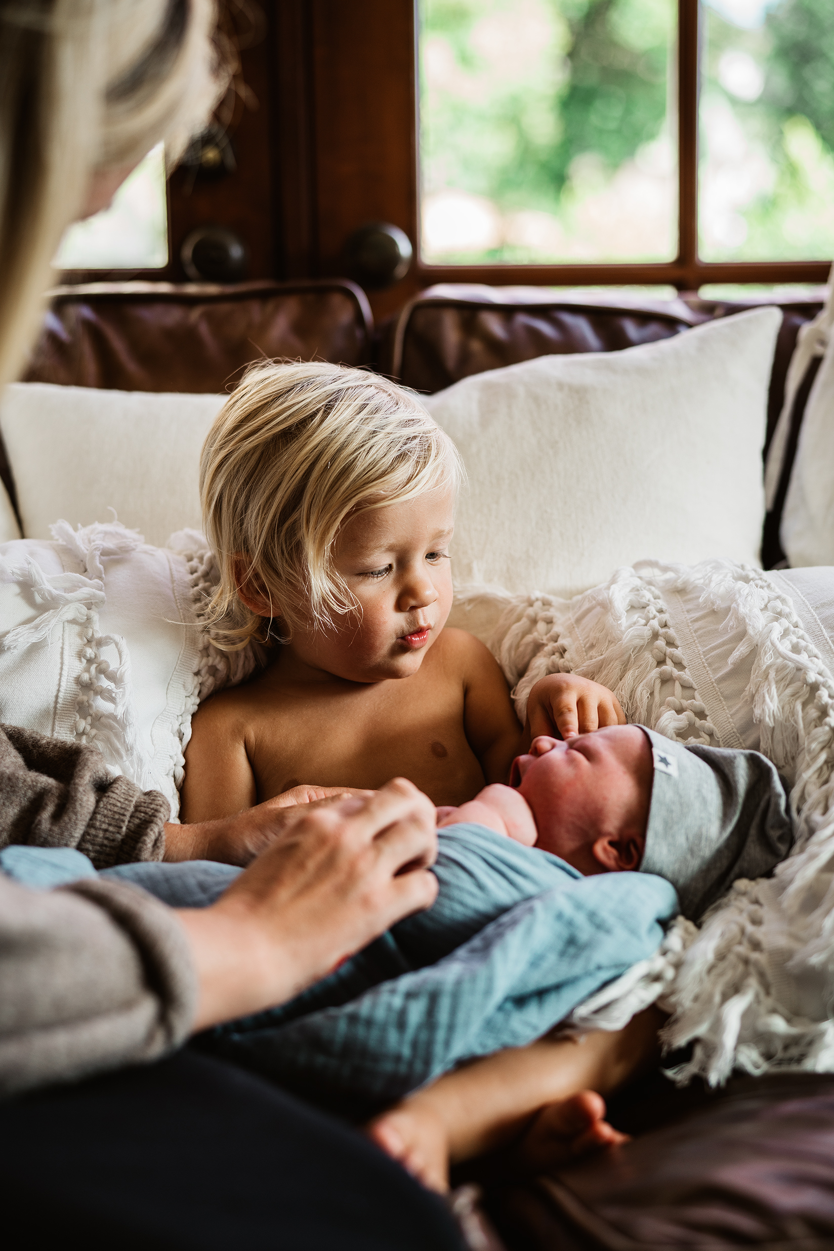 Malibu Welcome Home and Birth Session