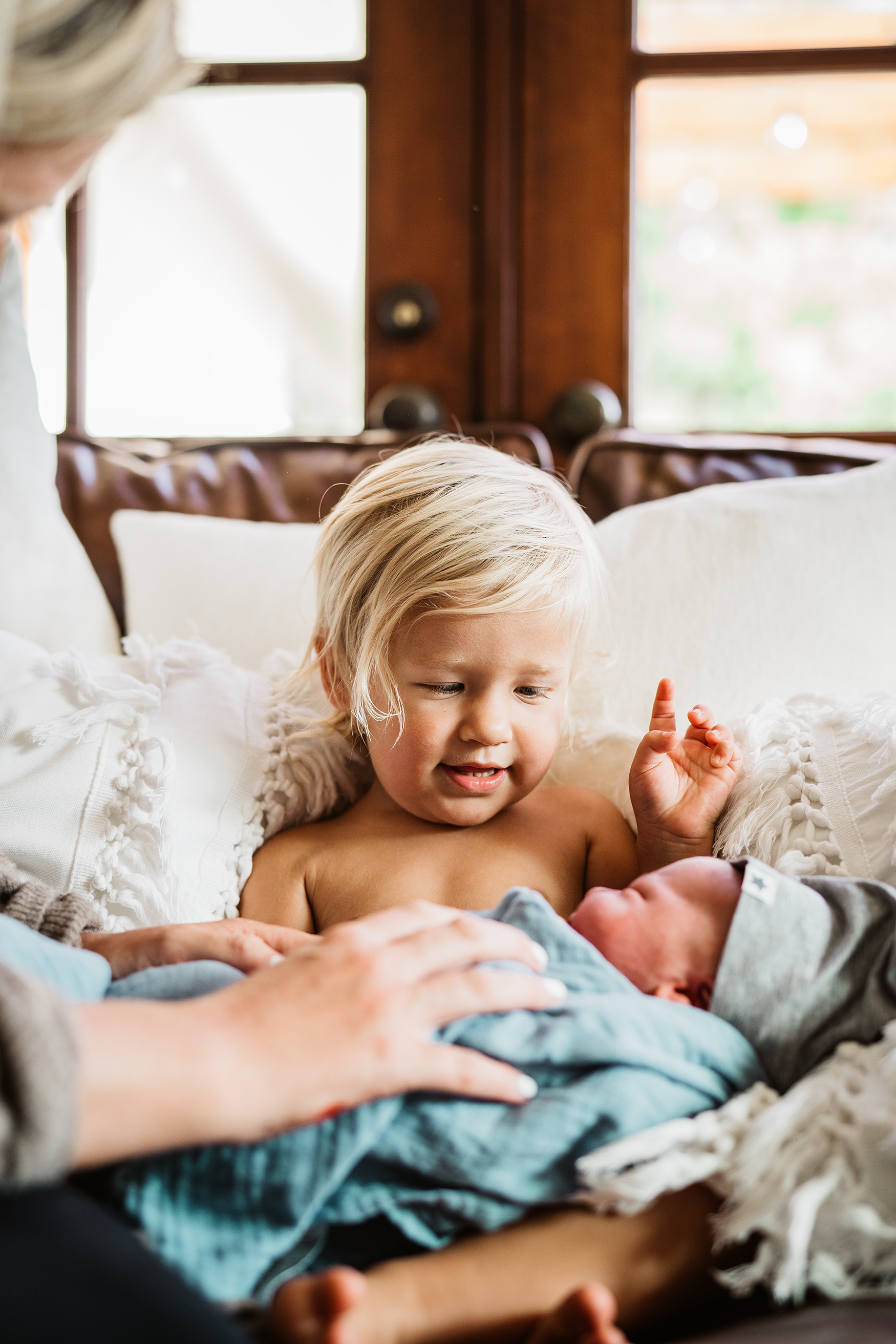 Malibu Welcome Home and Birth Session