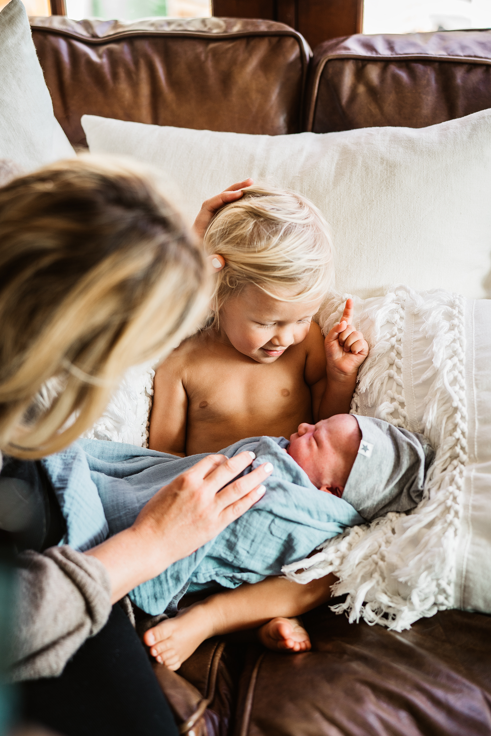 Malibu Welcome Home and Birth Session