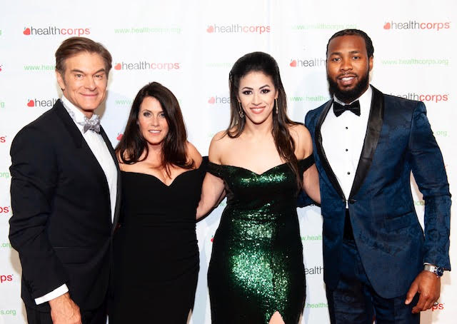 Dena Mekawi of S&R working with Dr. Oz & Josh Norman, NFL cornerback, Washington Redskins.