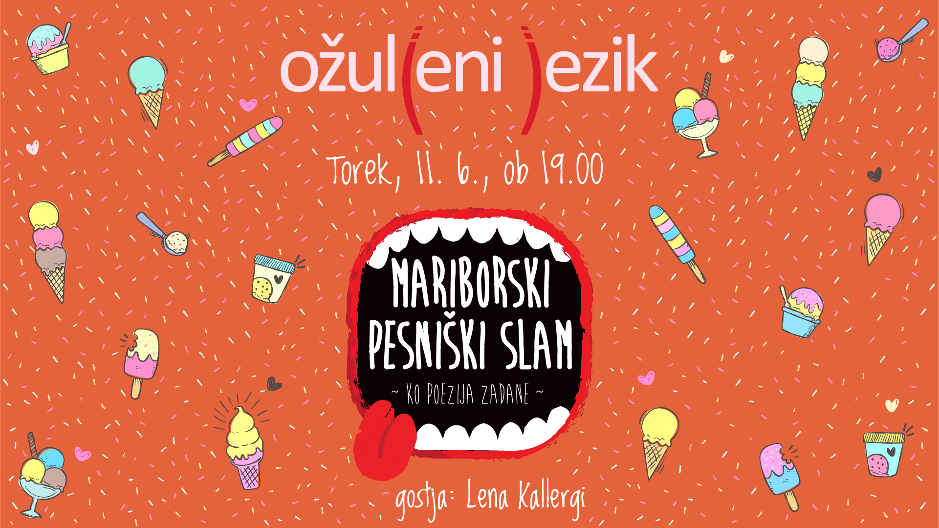 Ožuljeni jezik z gostjo Leno Kallergi 