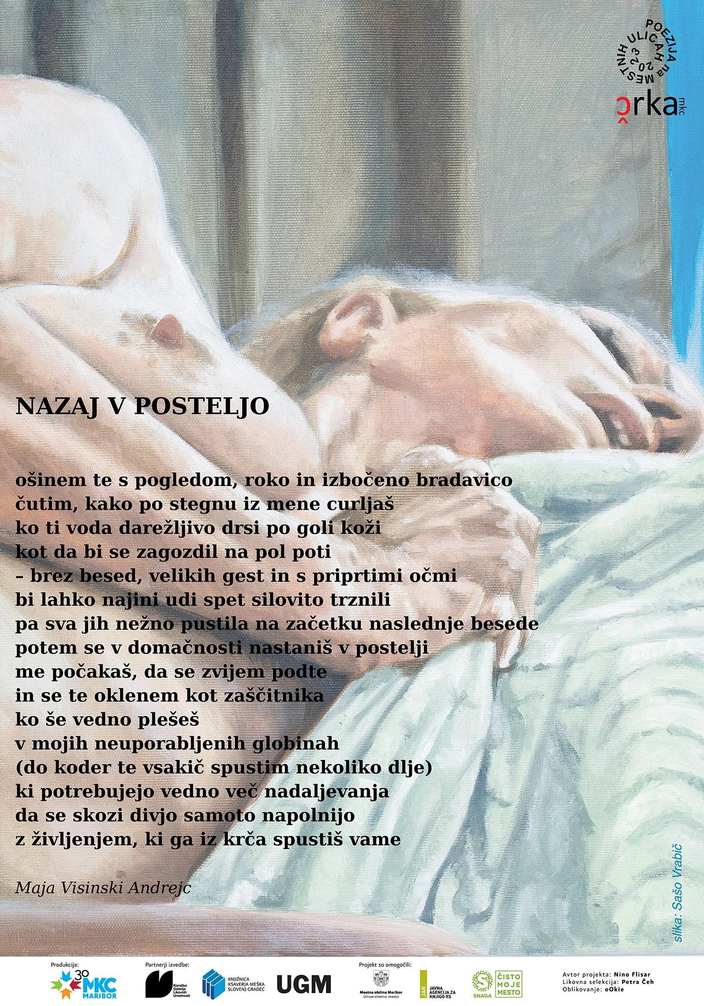 Poezija na mestnih ulicah na Ravnah na Koroškem