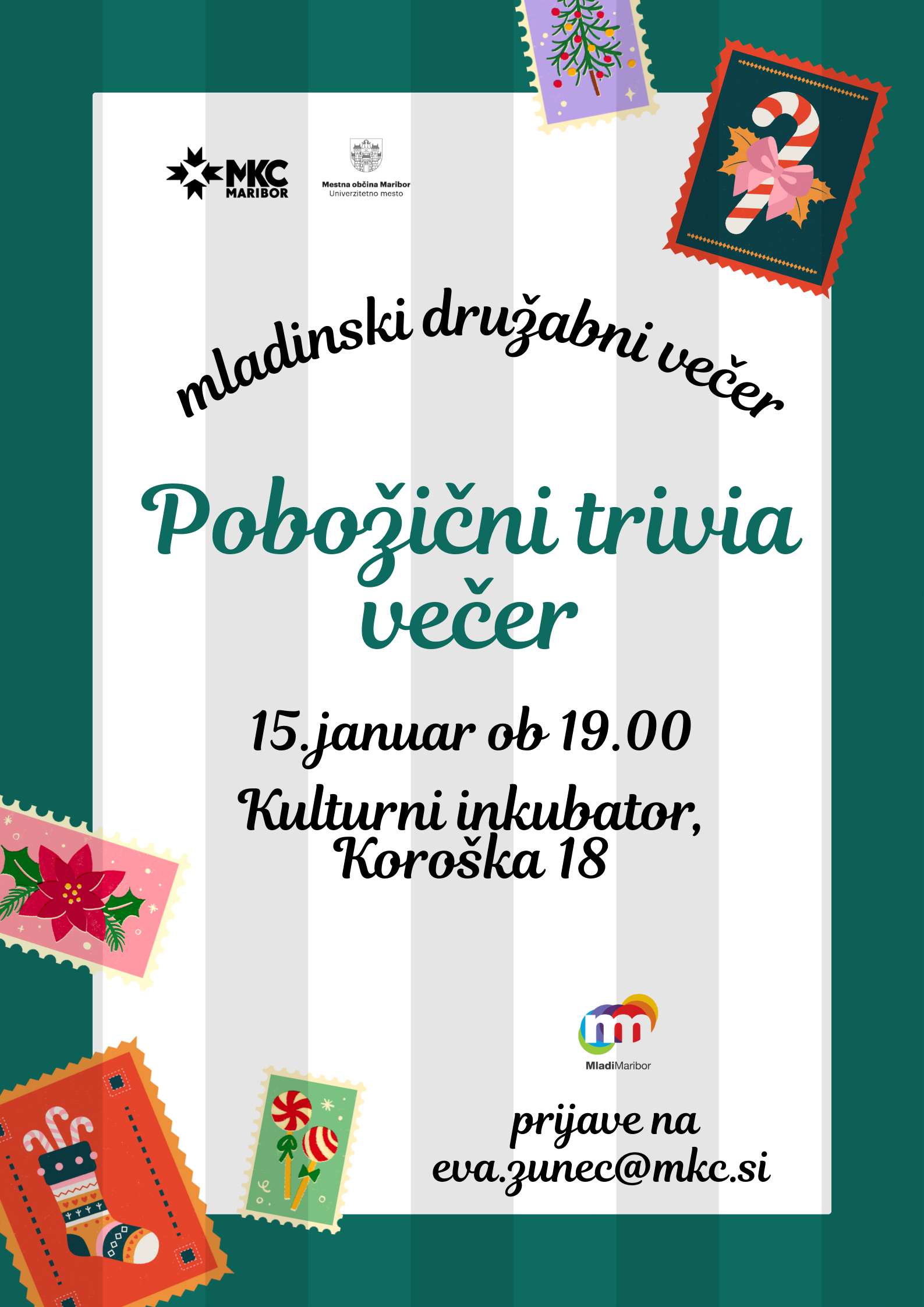Mladinski družabni večer: trivia večer