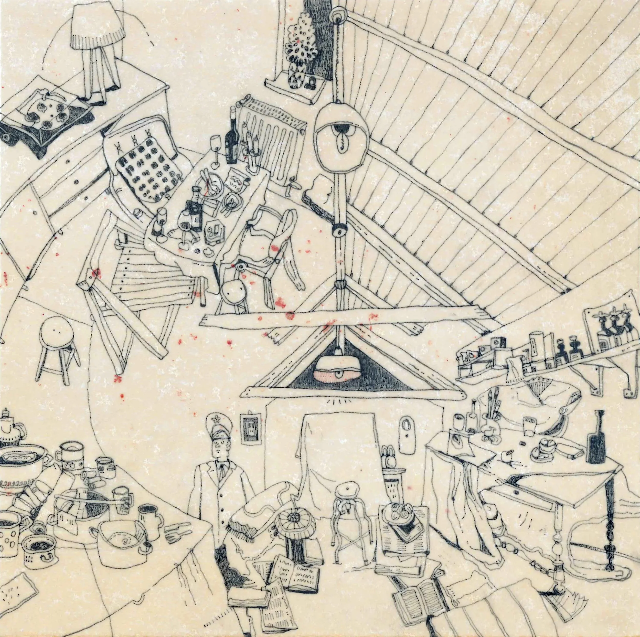 Kuda plovi naša barka, 2022 godina, 25x25cm.jpg