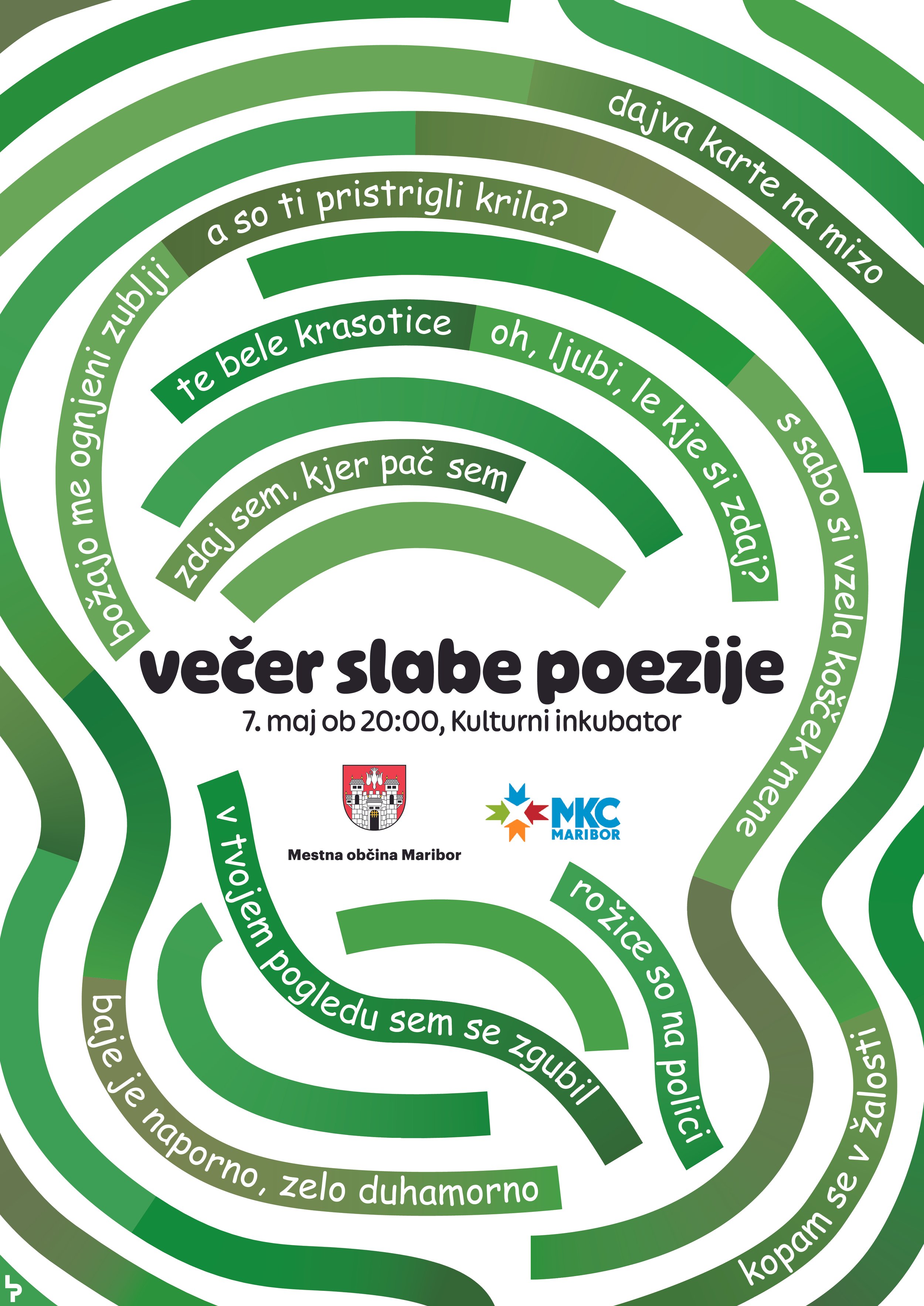 Večer slabe poezije
