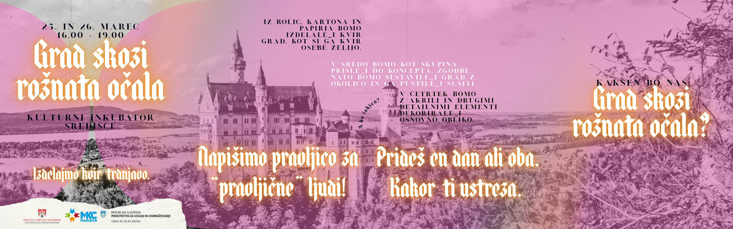 Grad skozi rožnata očala