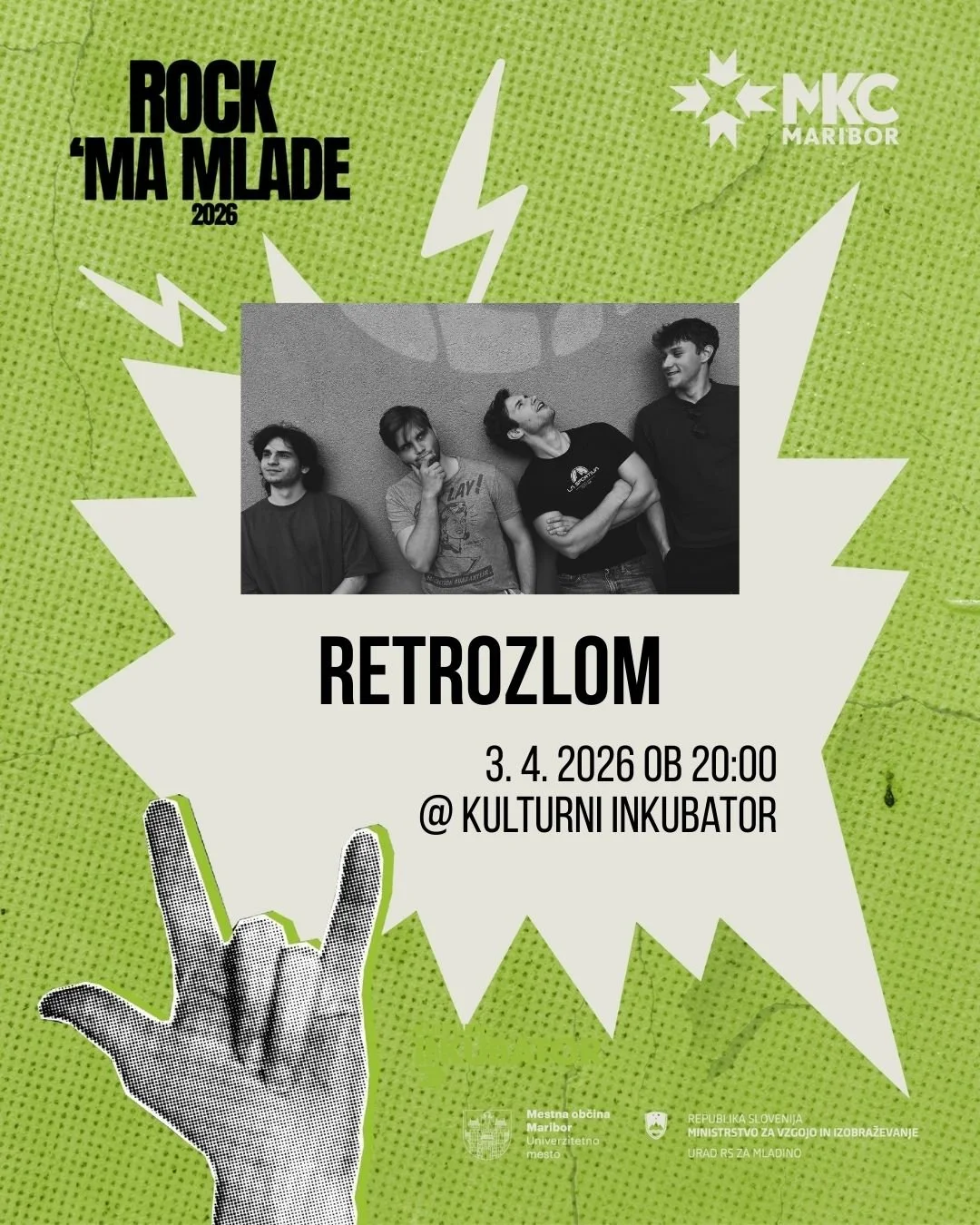 Rock 'ma mlade 2026: Retrozlom