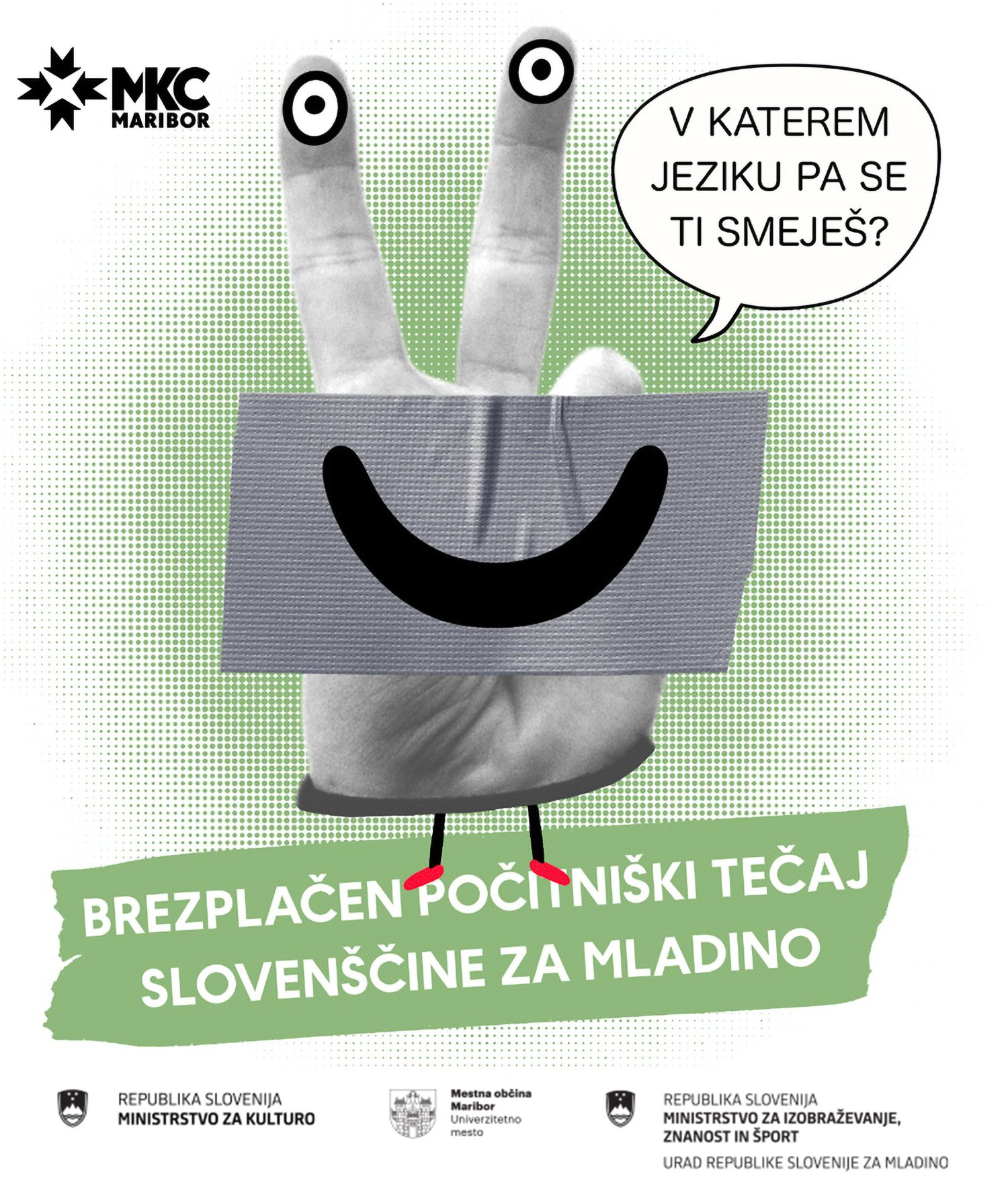 [Tečaj slovenščine] V katerem jeziku pa se ti smeješ?