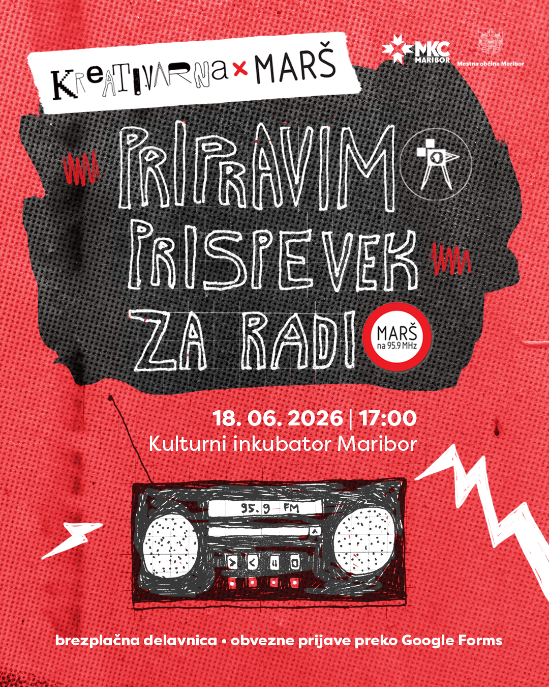 Kreativarna: Pripravimo radijsko oddajo