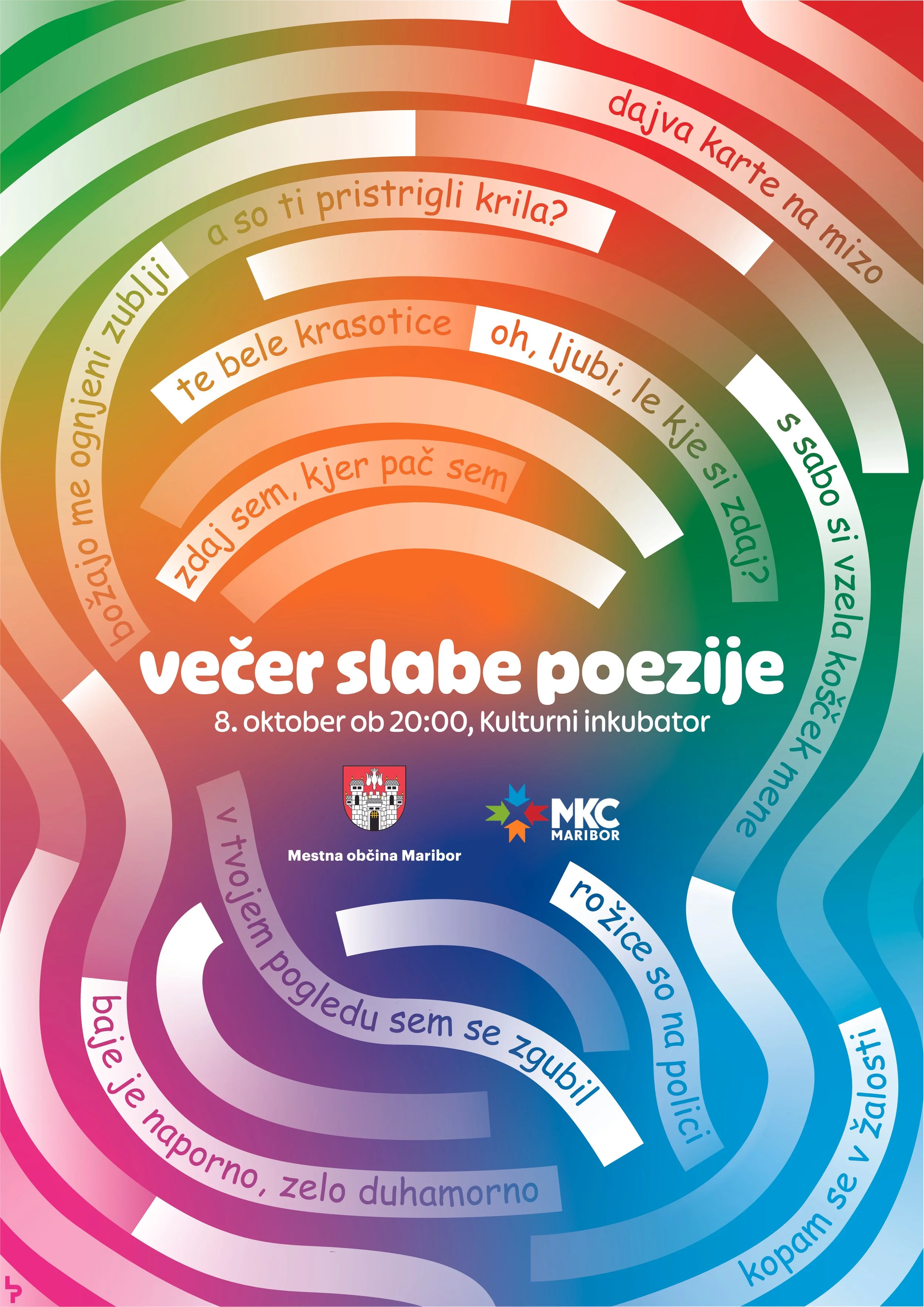 Večer slabe poezije