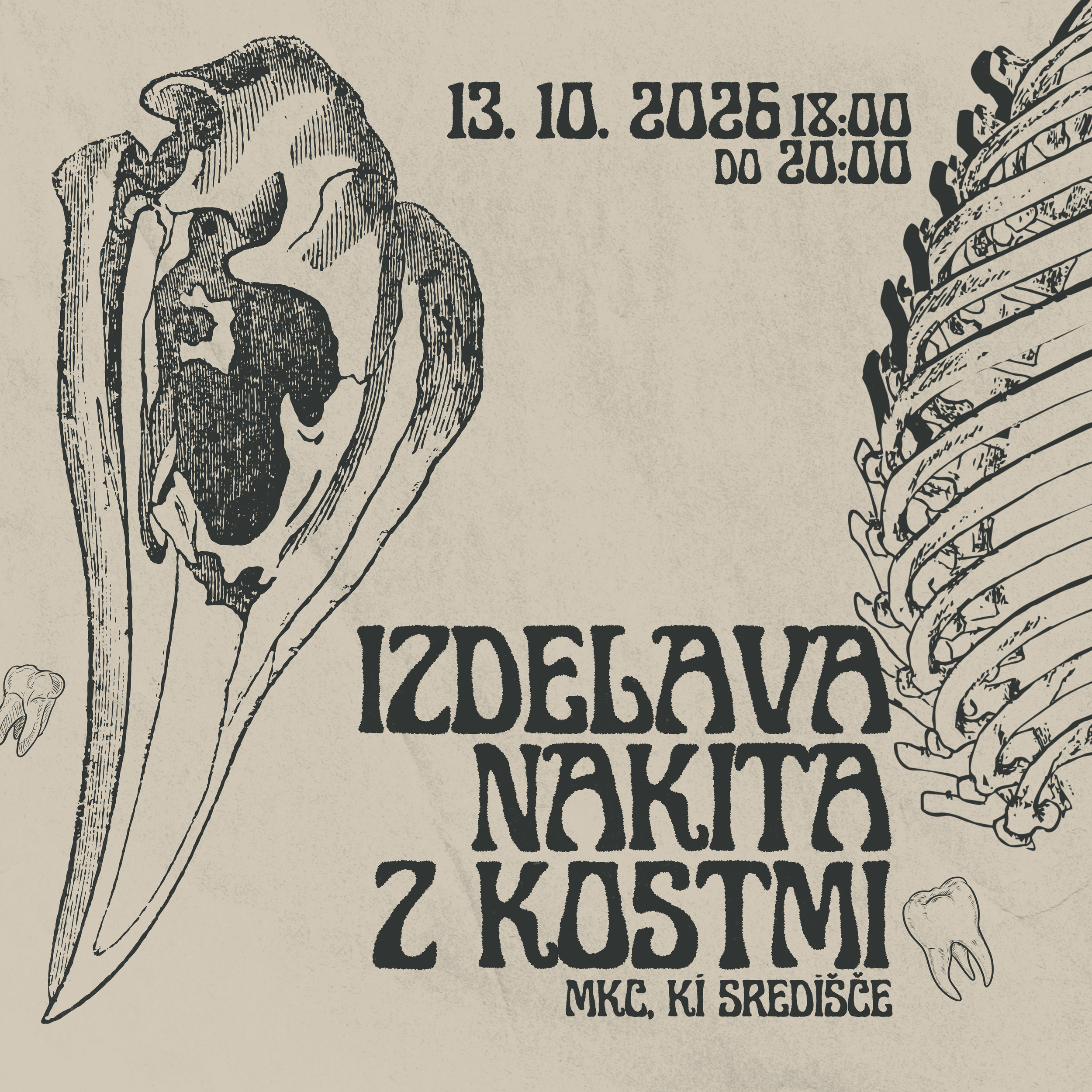 Izdelava nakita s kostmi