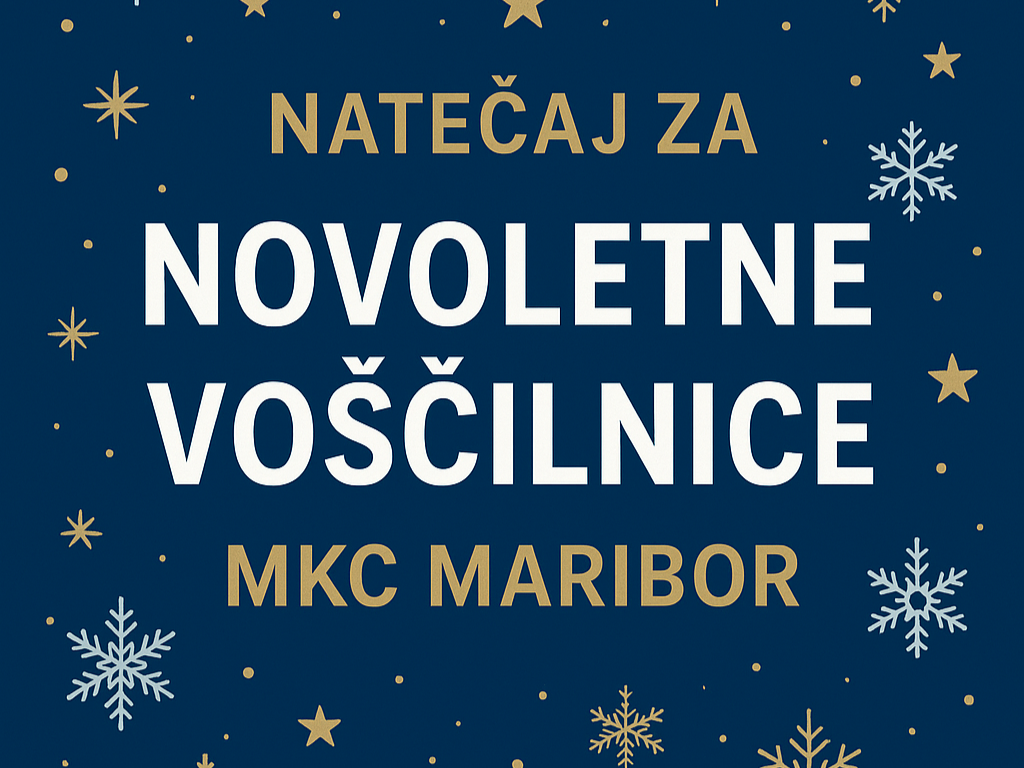 Natečaj za novoletne voščilnice MKC Maribor