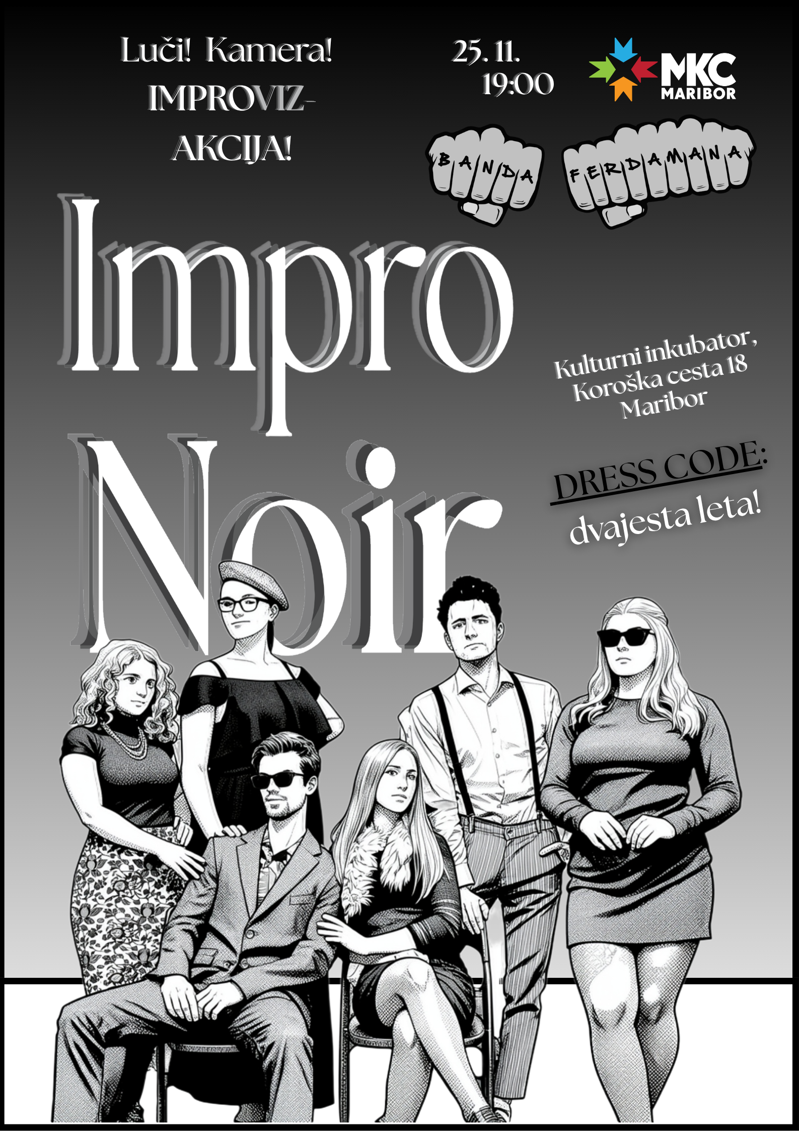 Banda ferdamana: Impro noir