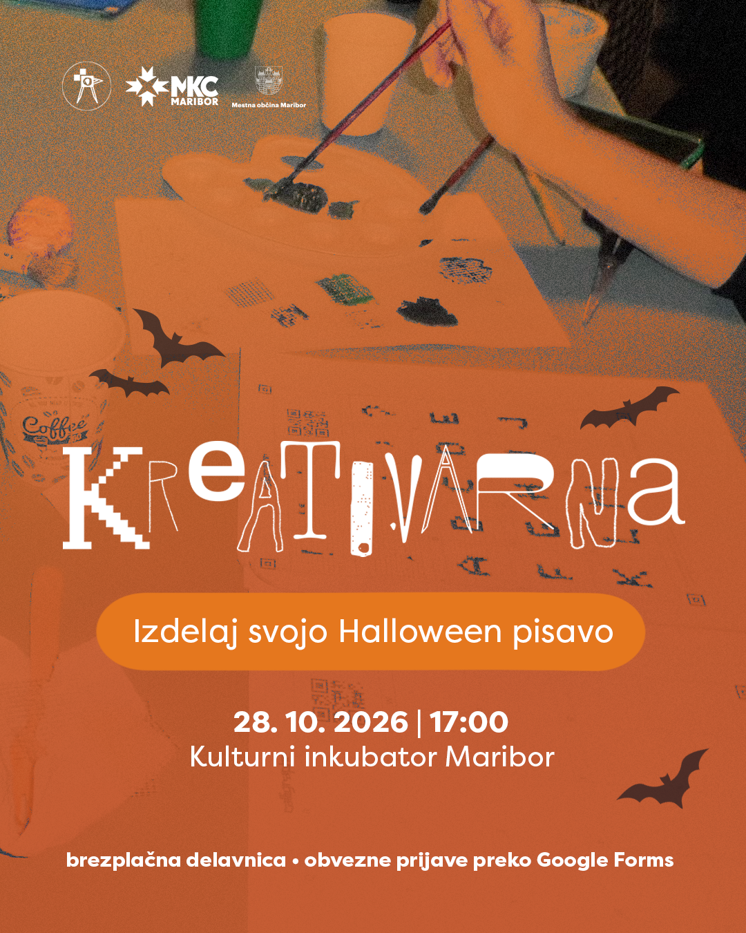 [Kreativarna] Izdelaj svojo Halloween pisavo