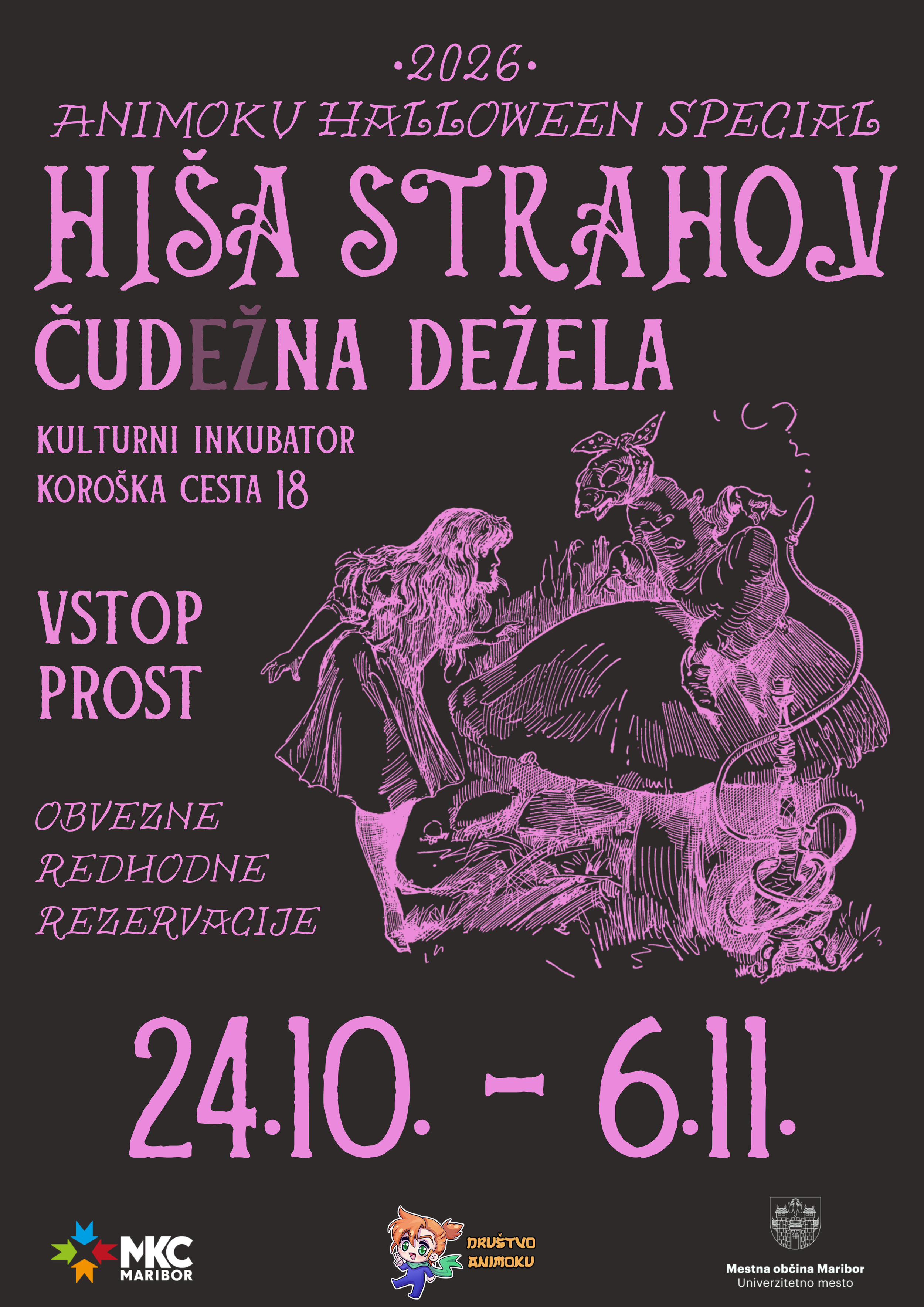 Soba pobega: Hiša strahov Čud(ež)na dežela