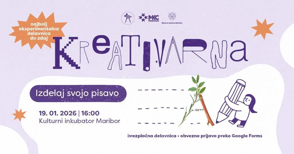 Kreativarna: Izdelaj svojo pisavo