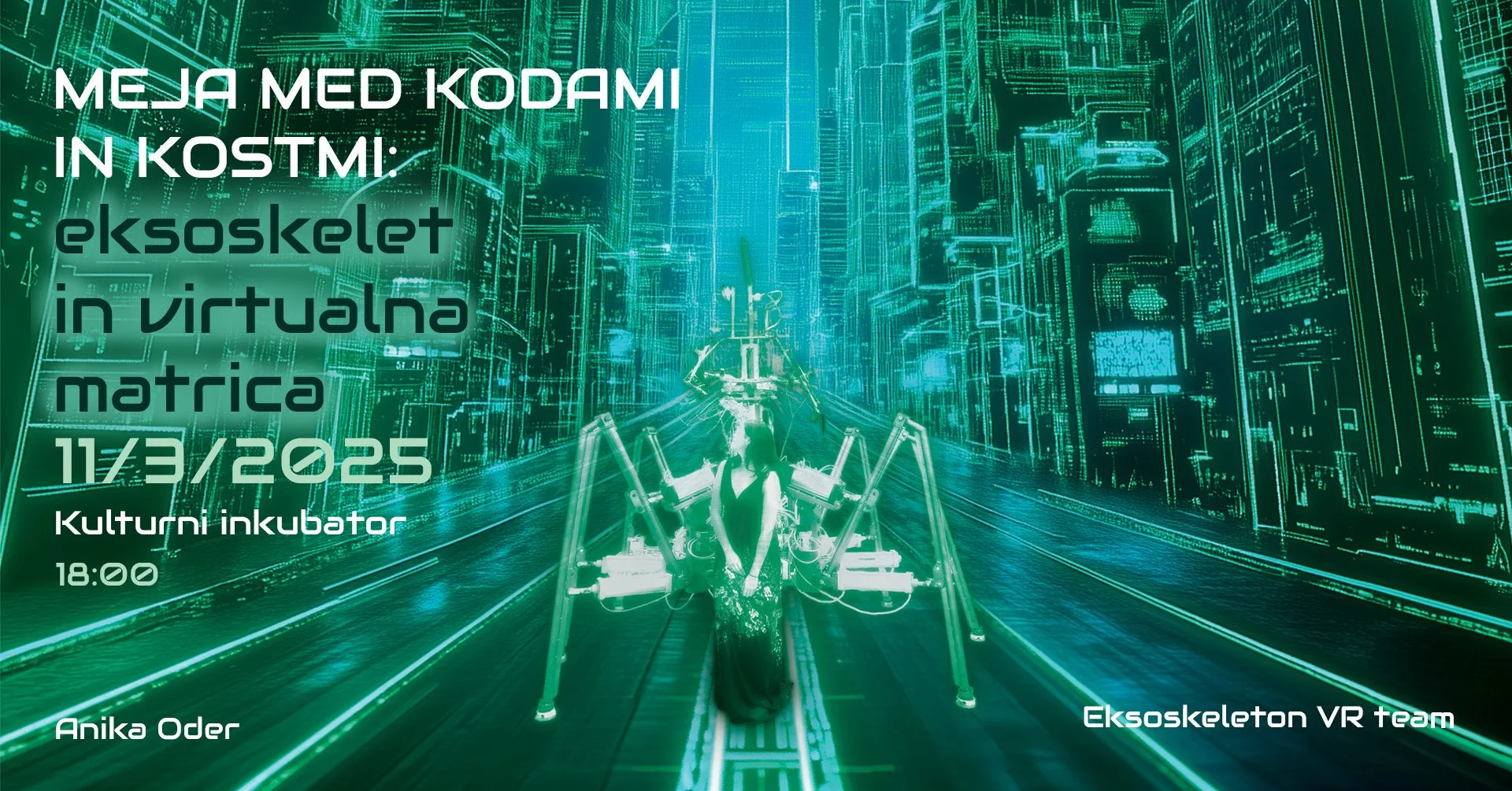 V Kulturnem inkubatorju razstava Meja med kodami in kostmi