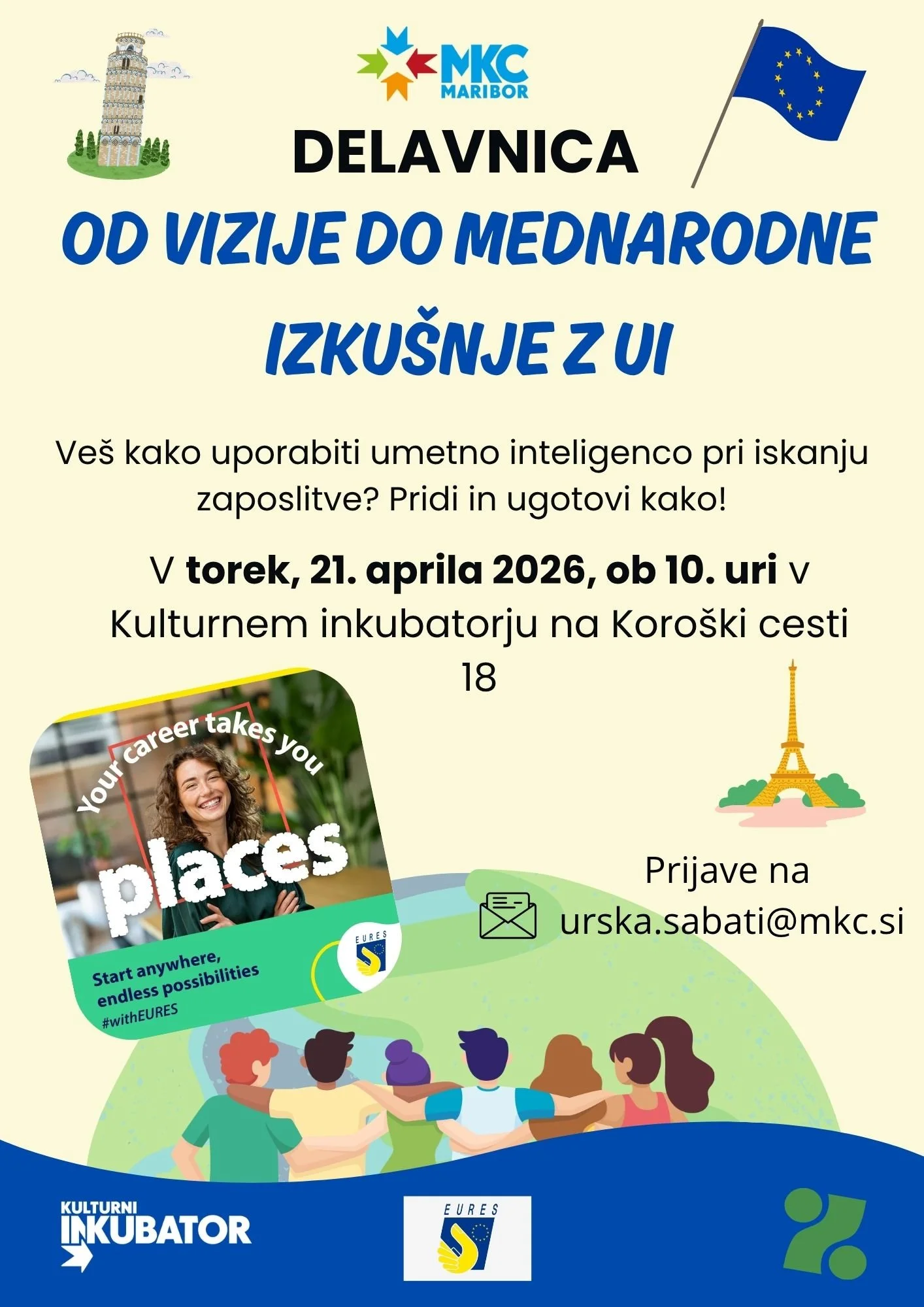 Od vizije do mednarodne izkušnje z UI