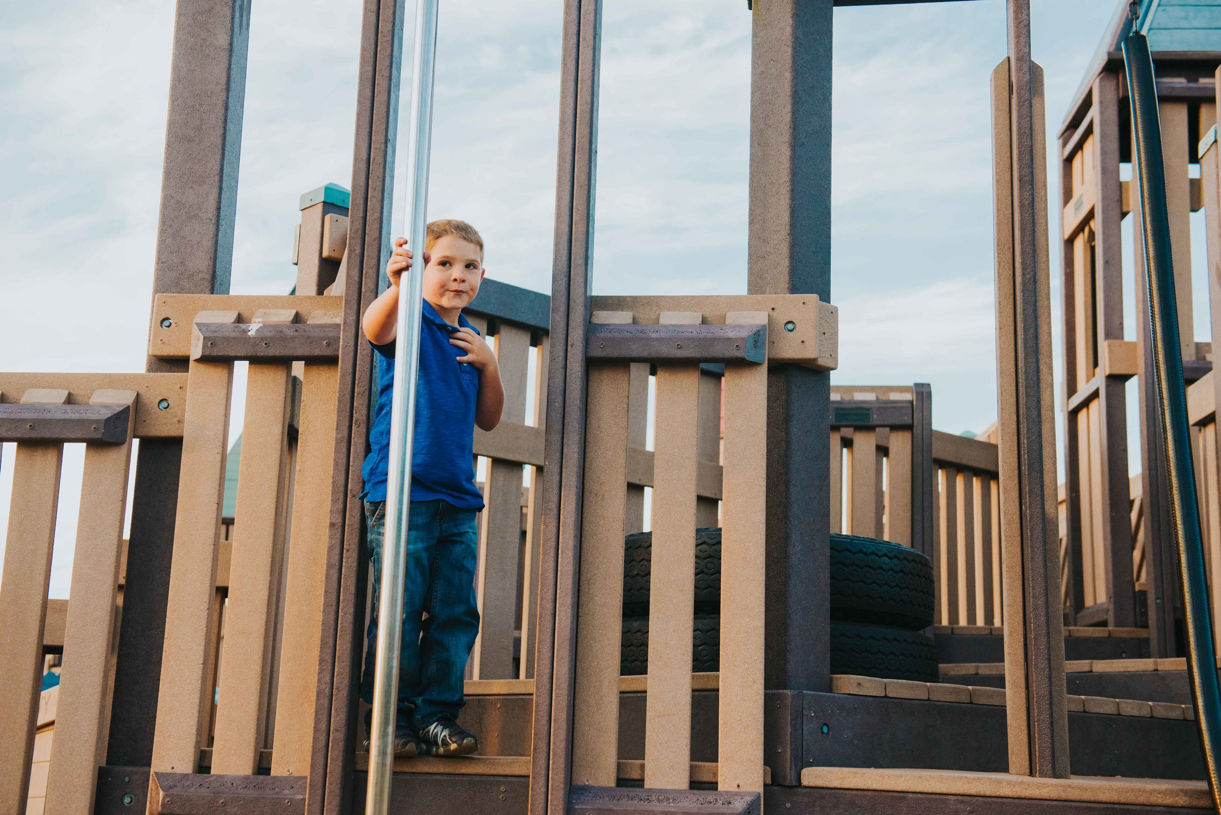 Ft. Nugent Playground. Oak Harbor Family Photographer