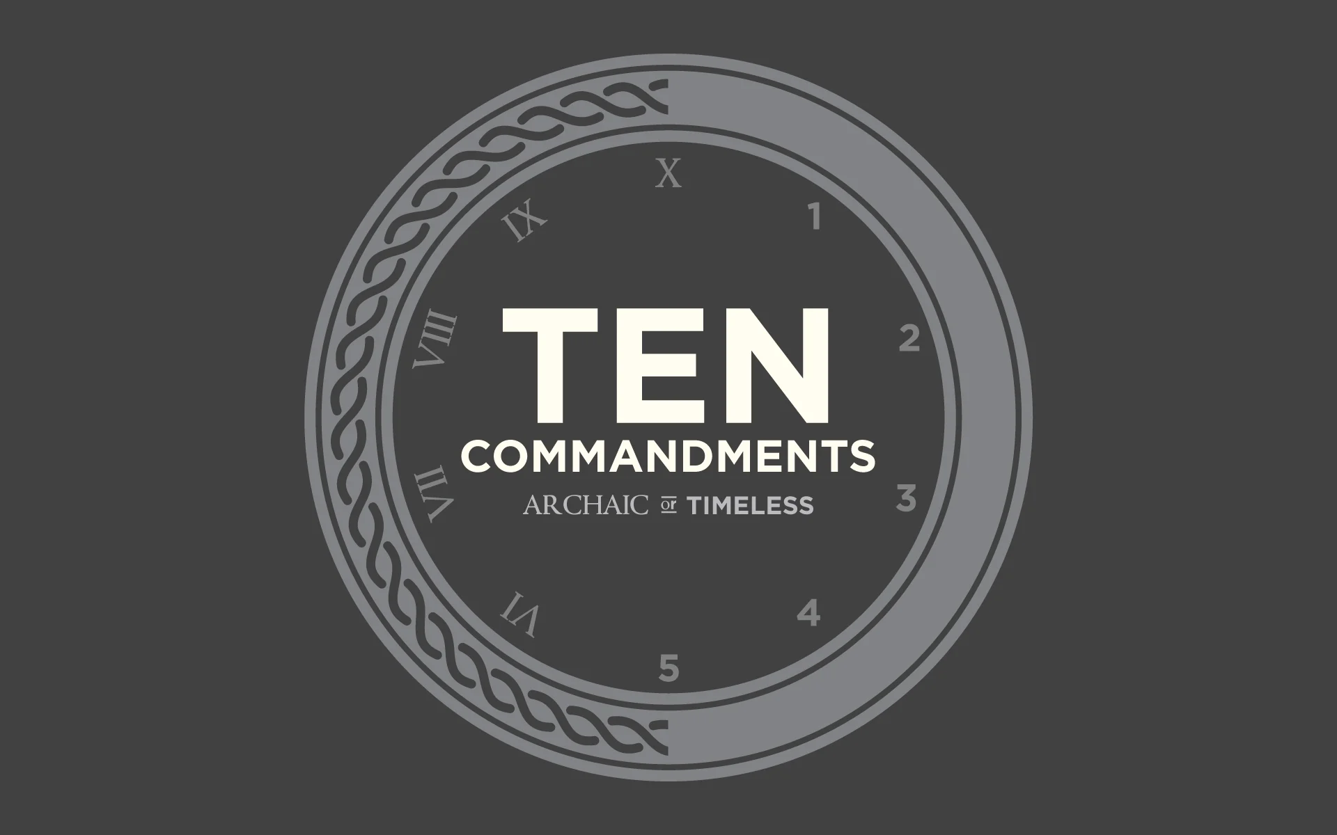 Remember The Sabbath:  Ten Commandments Part 4