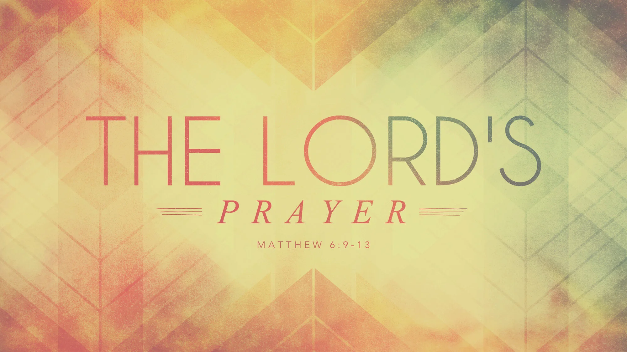 Daily Bread:  The Lord's Prayer 5