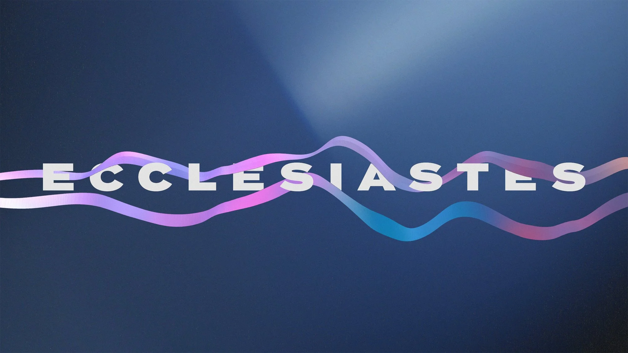 The Meaningless Life:  Ecclesiastes Part 1