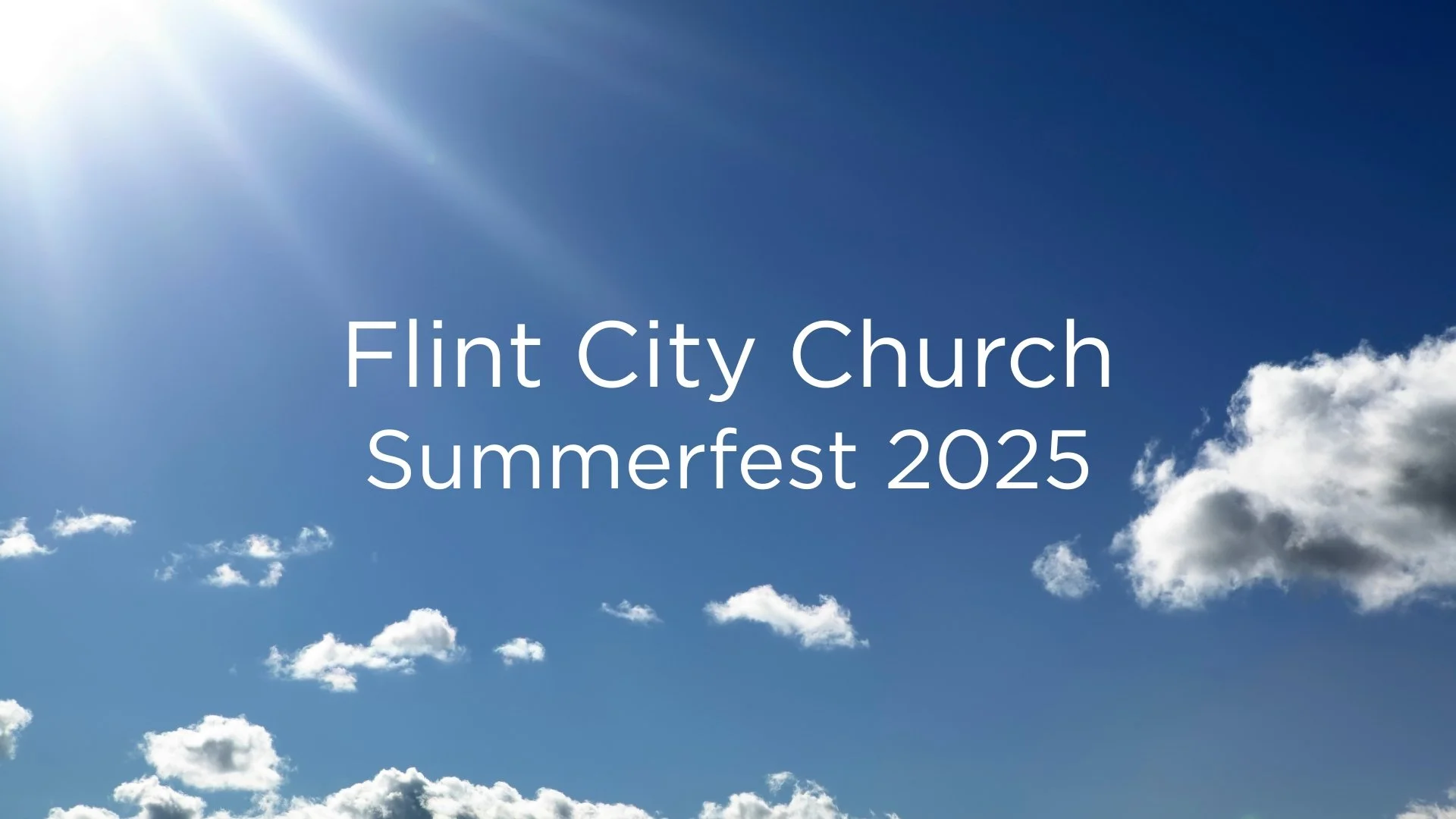 Build Your House Upon The Rock: Summerfest July 2025