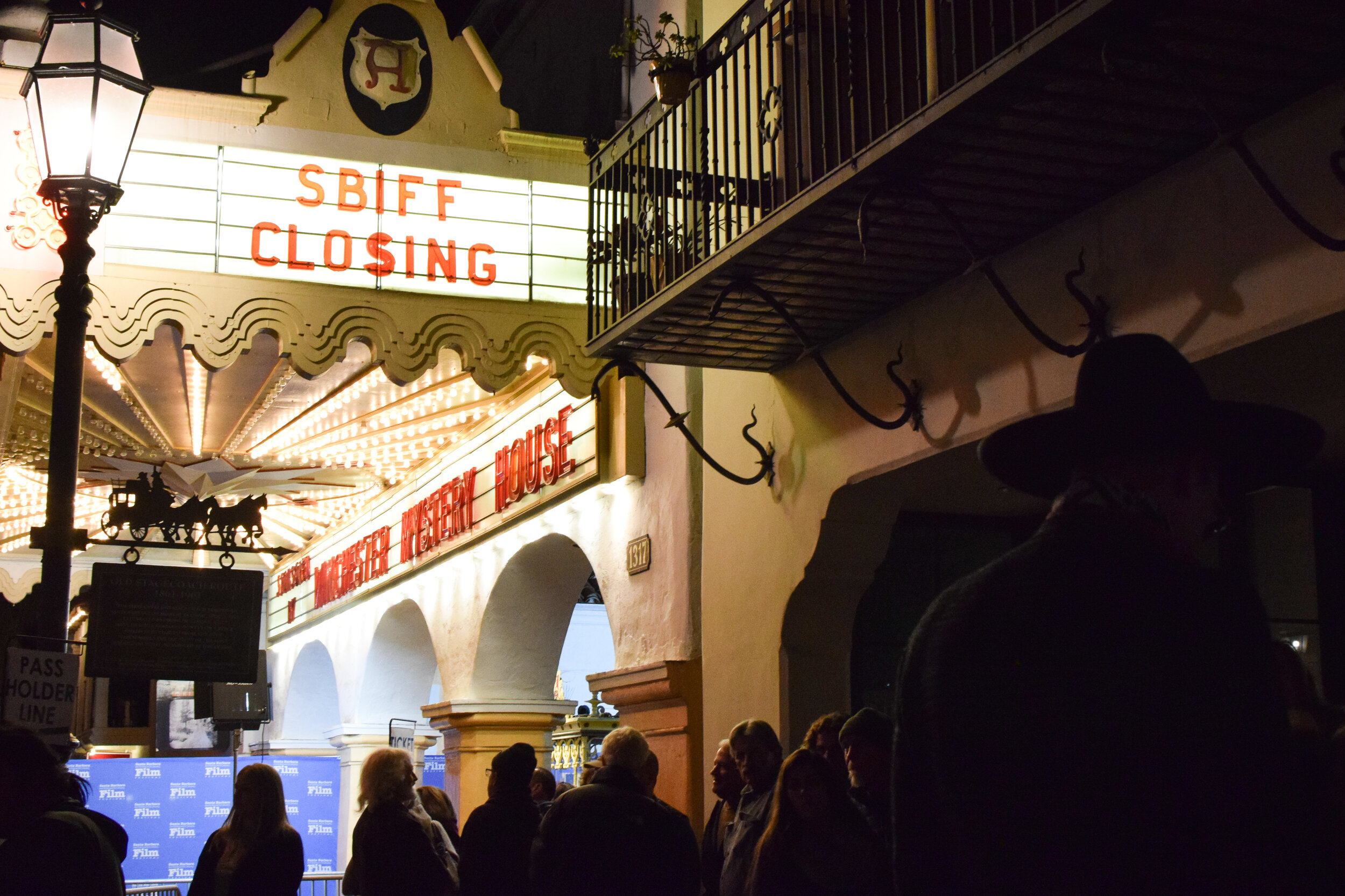  Big crowds turn out for the closing night film, Spoons, at the 34th Santa Barbara International Film Festival. 