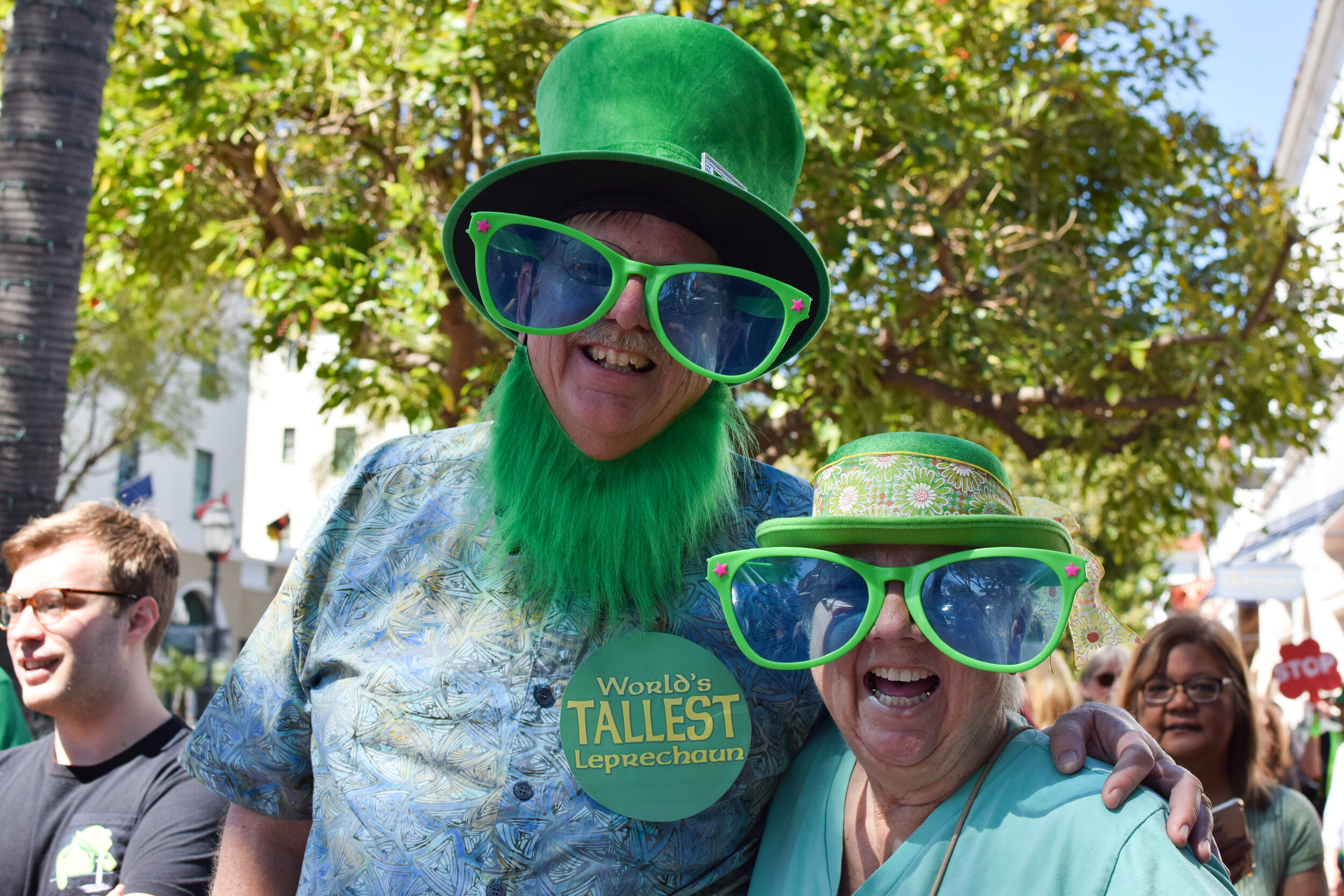  The Santa Barbara Independent’s annual St. Patty’s Day Stroll. Loyal members of the stroll turn out every year in St. Patrick's Day themed costumes. 