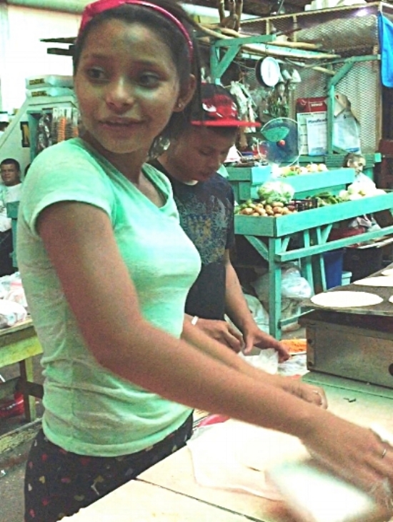Marcela is an orphan (14) who works at the market 7 day a week making tortillas to support herself. I recently found out she is pregnant. She needs help and a second chance at an education! 
