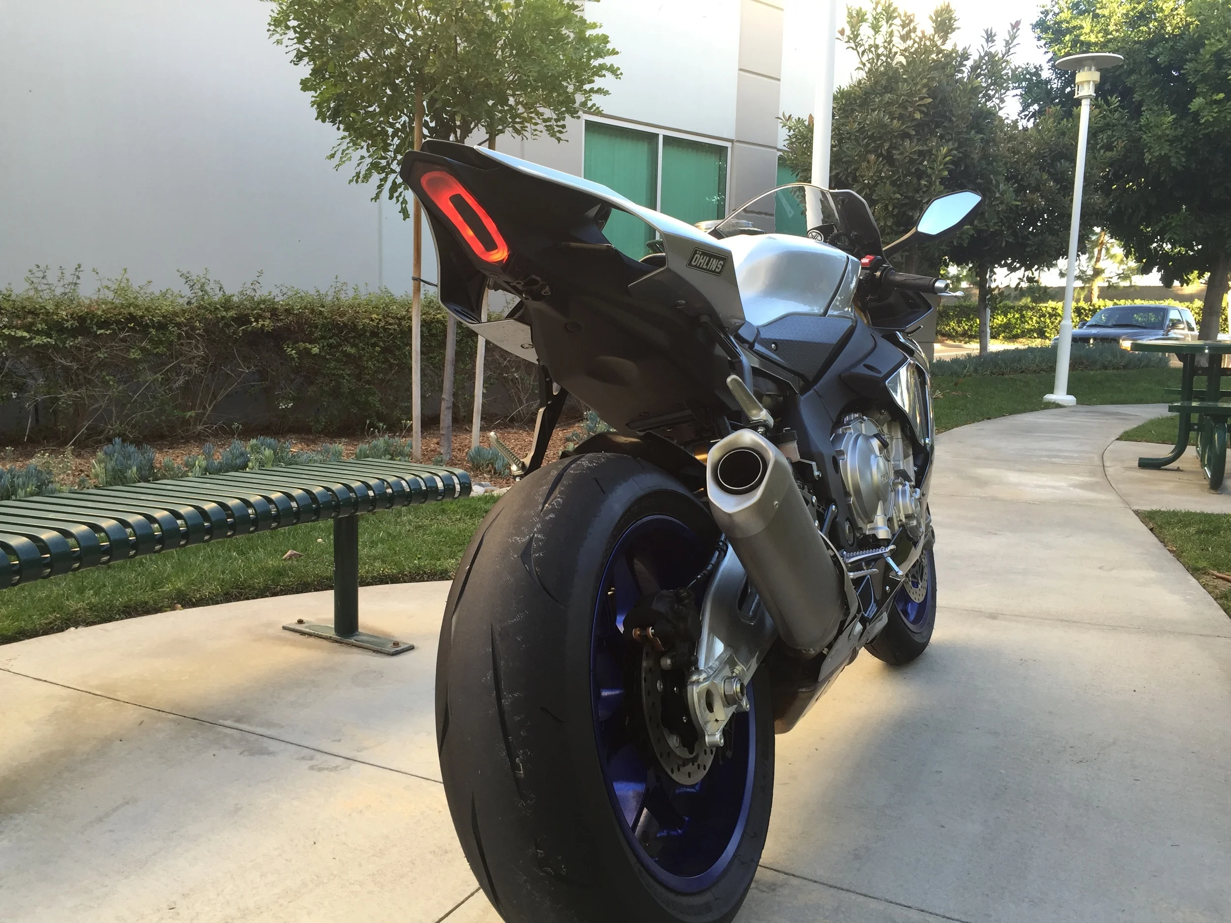 LED Tail light - Yamaha R1/R1M/R1S (2015-2025) Smoke/Integrated