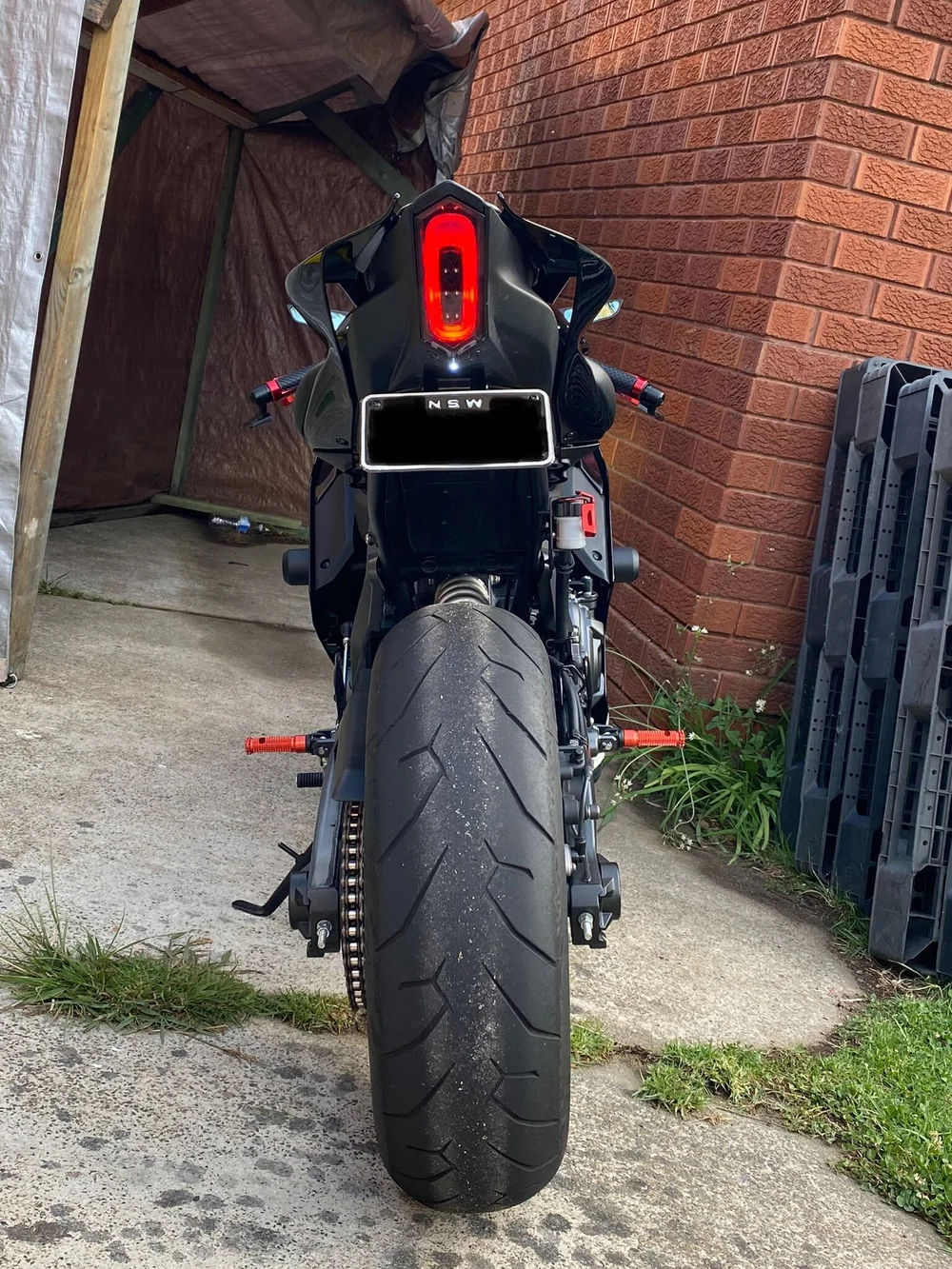 LED Tail light - Yamaha R7 (2022-2025) Smoke/Integrated — JL