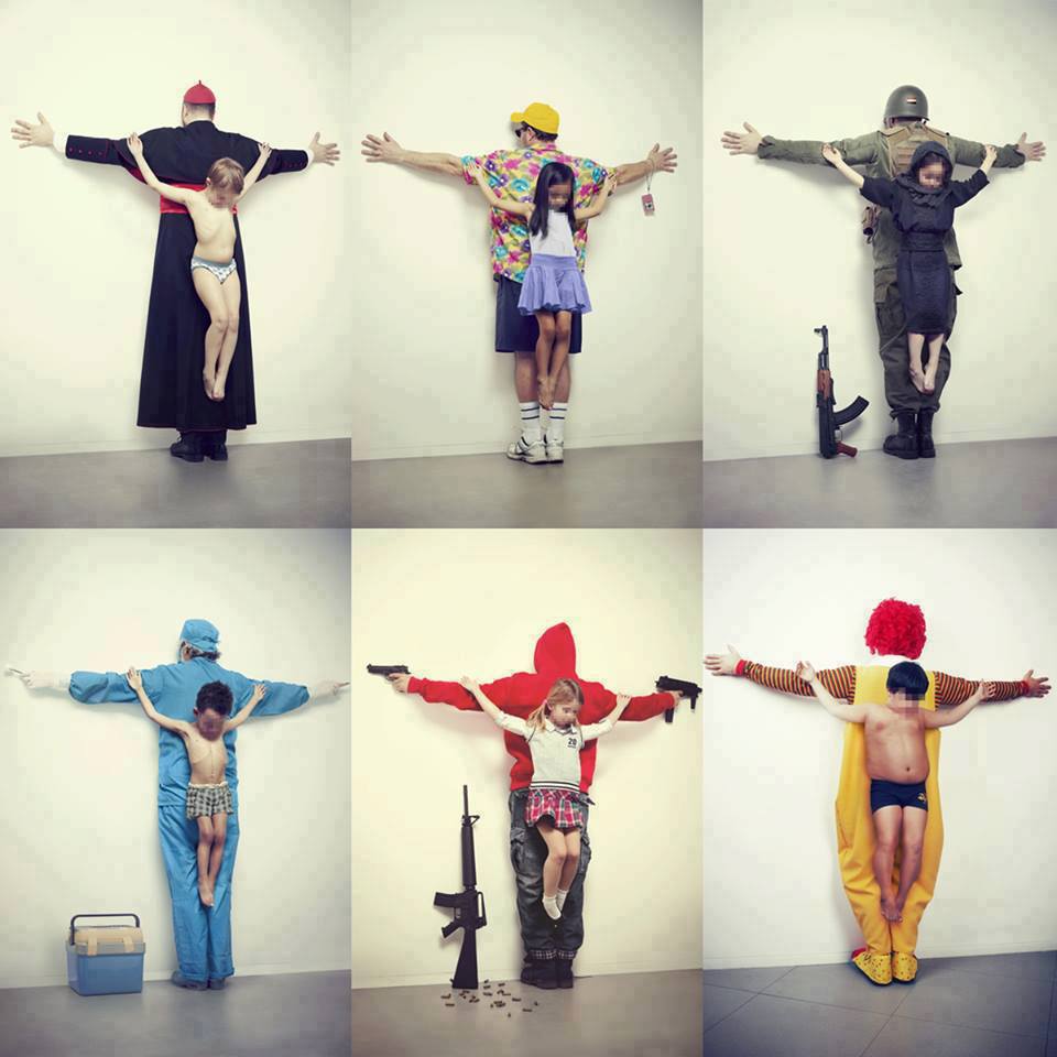 Cuban Artist, Eric Ravelo's contemporary installation, "Los Intocables/The Untouchables"