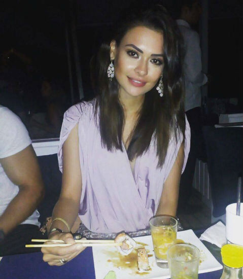 Beatrice Fontoura, Miss Brasil e finalista Top 10 do Miss World 2016, em Jurerê Internacional.