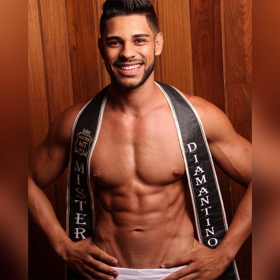 Eliezer Vagner, Mister Mato Grosso 2016 (foto/divulgação)